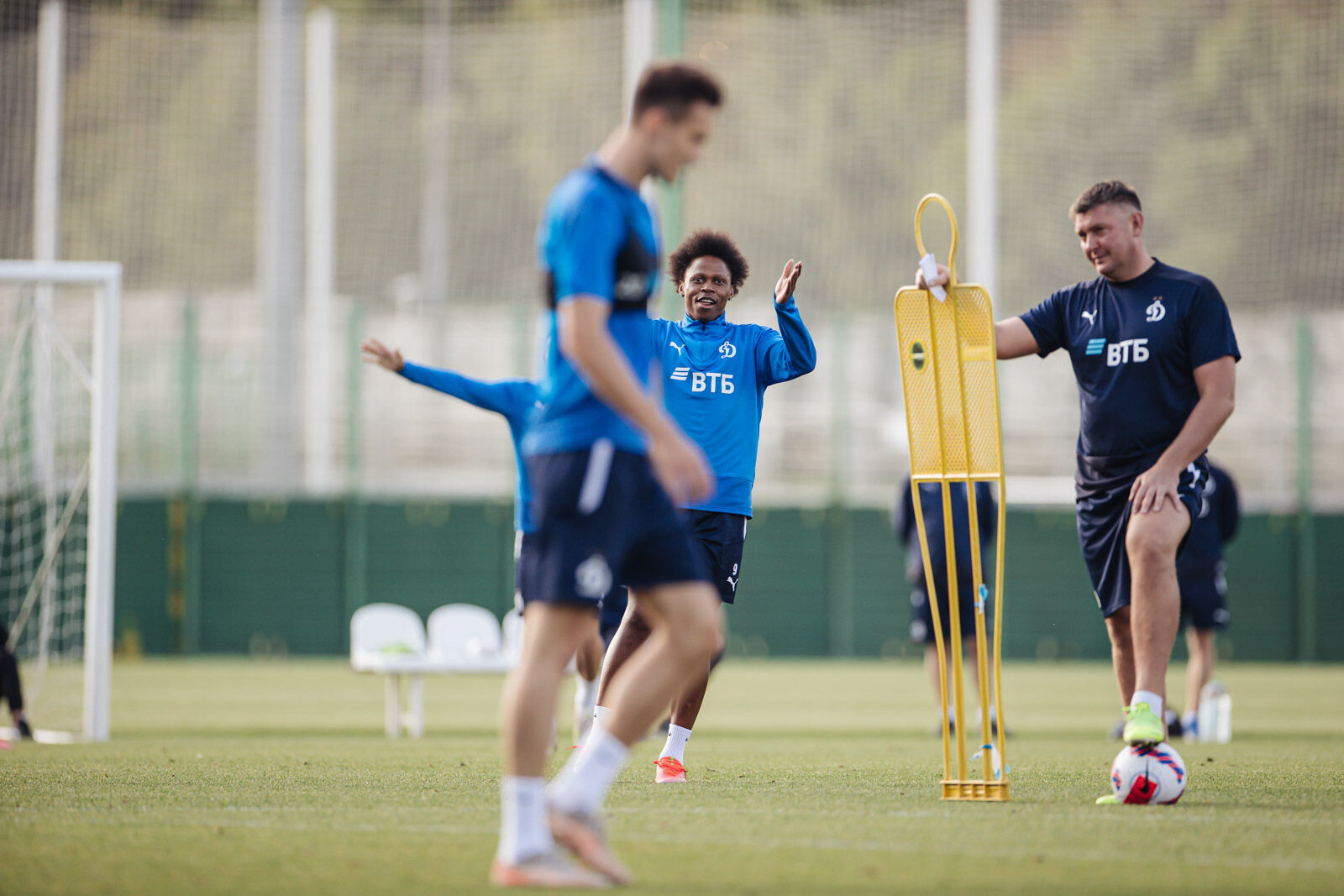 Тренировка перед матчем с «Локомотивом»