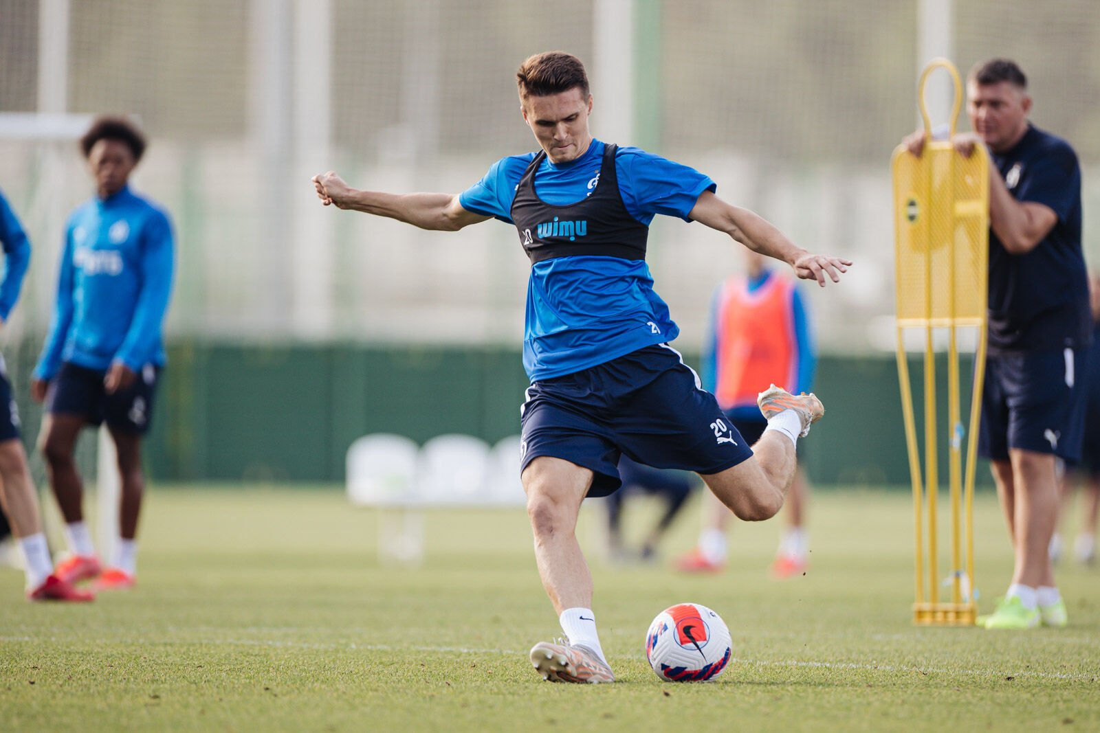 Тренировка перед матчем с «Локомотивом»