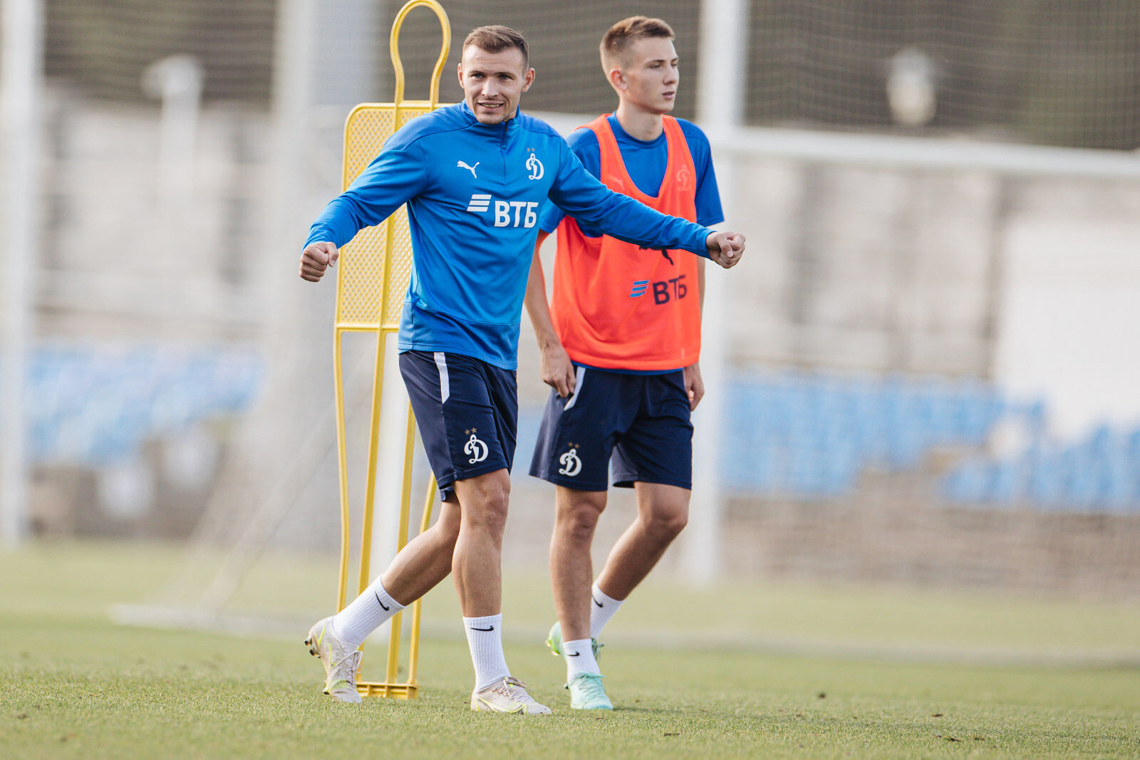Тренировка перед матчем с «Локомотивом»