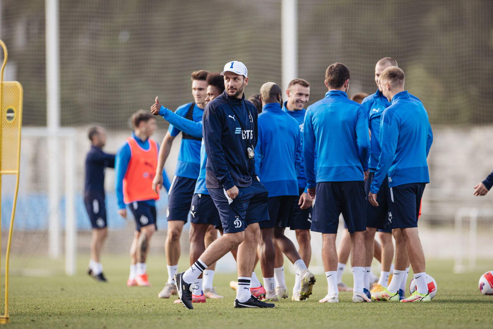 Тренировка перед матчем с «Локомотивом»