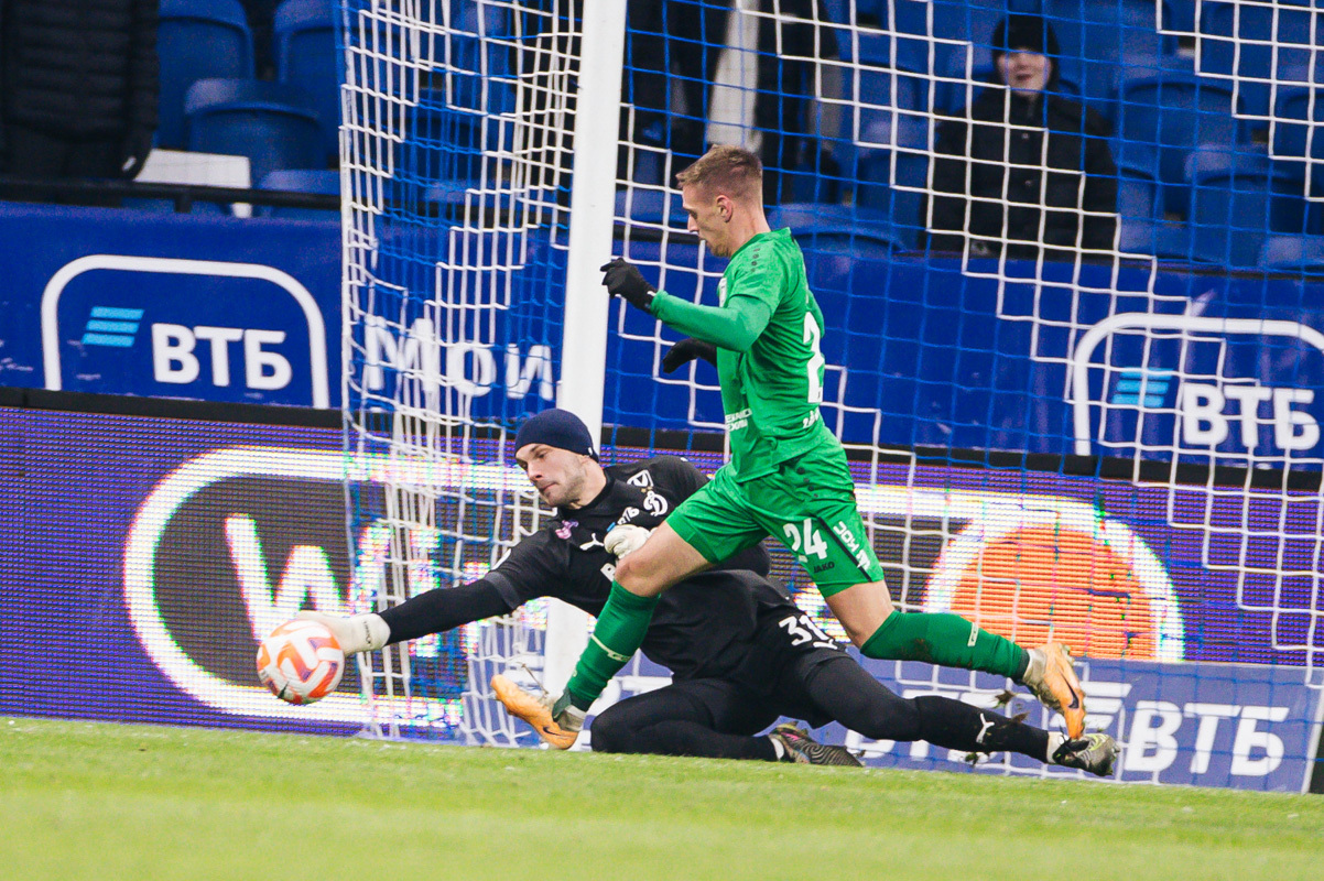 Фоторепортаж с домашнего матча против «Рубина»