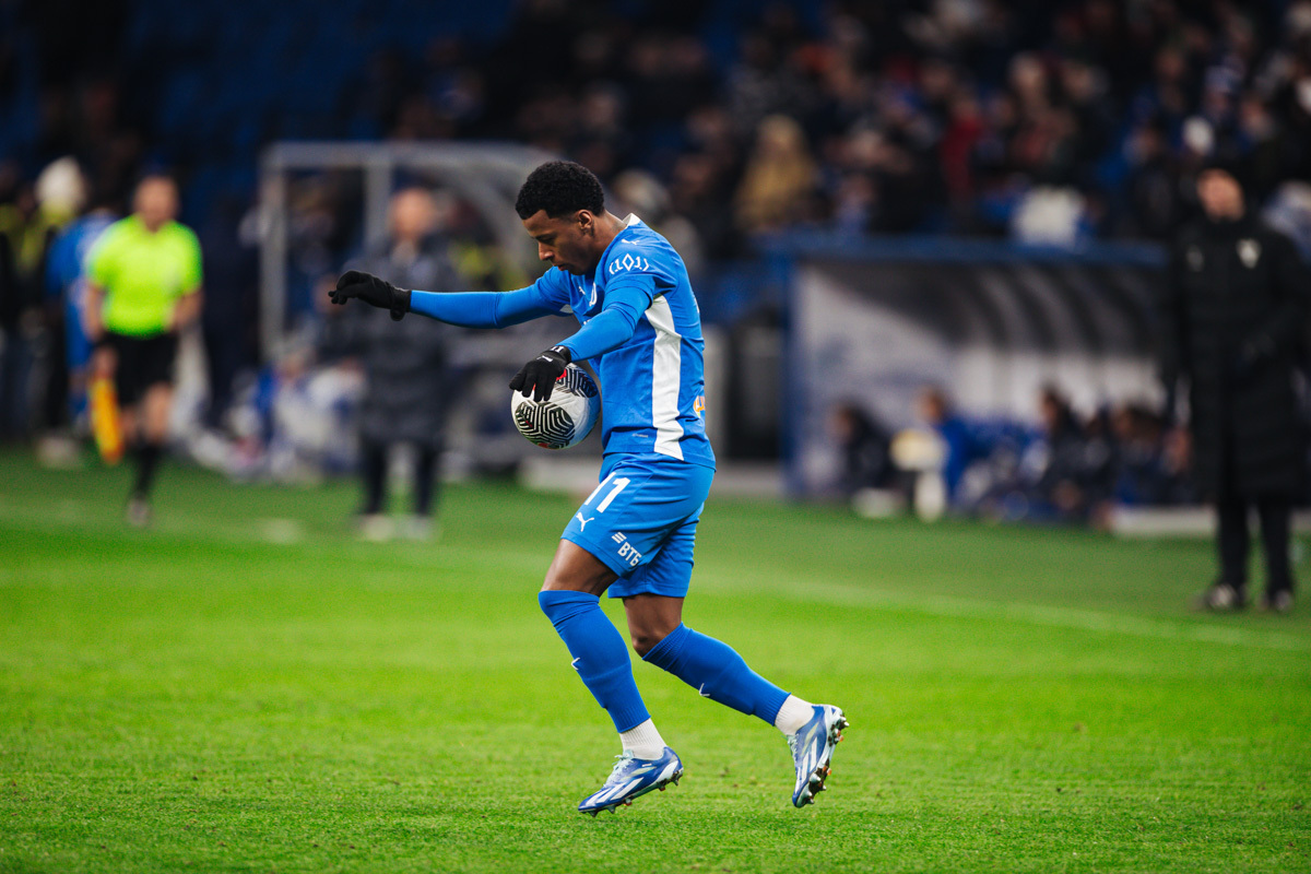 Reportaje fotográfico del partido de copa en casa contra el Lokomotiv