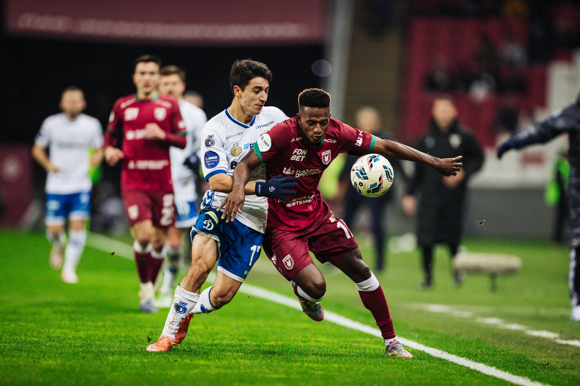 Фоторепортаж с выездного матча против «Рубина»