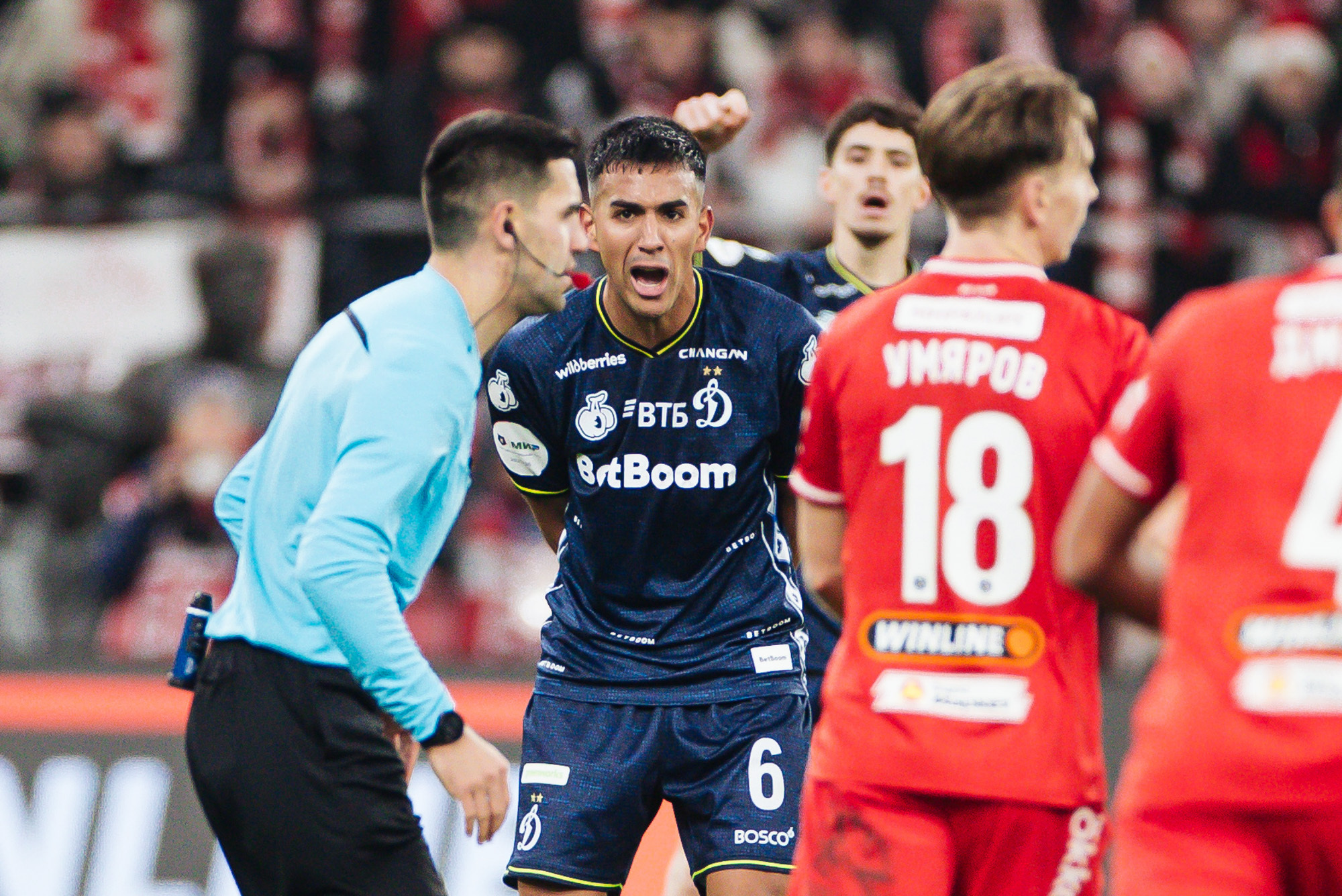 Фоторепортаж с выездного дерби против «Спартака»