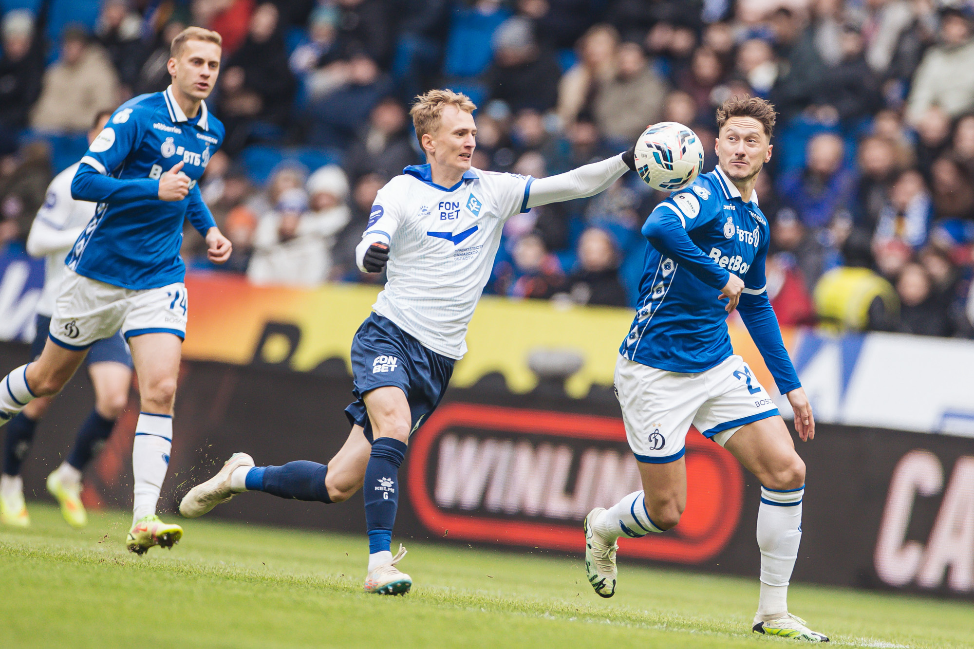 Фоторепортаж с домашнего матча против «Крыльев Советов»