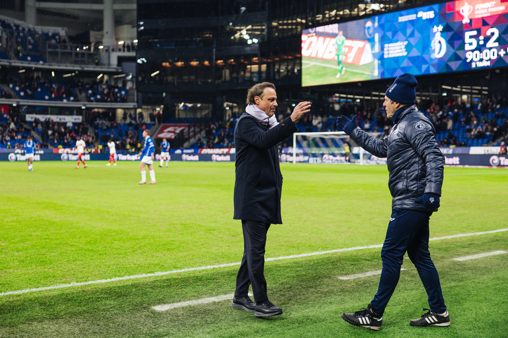 Photo report from the home cup derby with Spartak