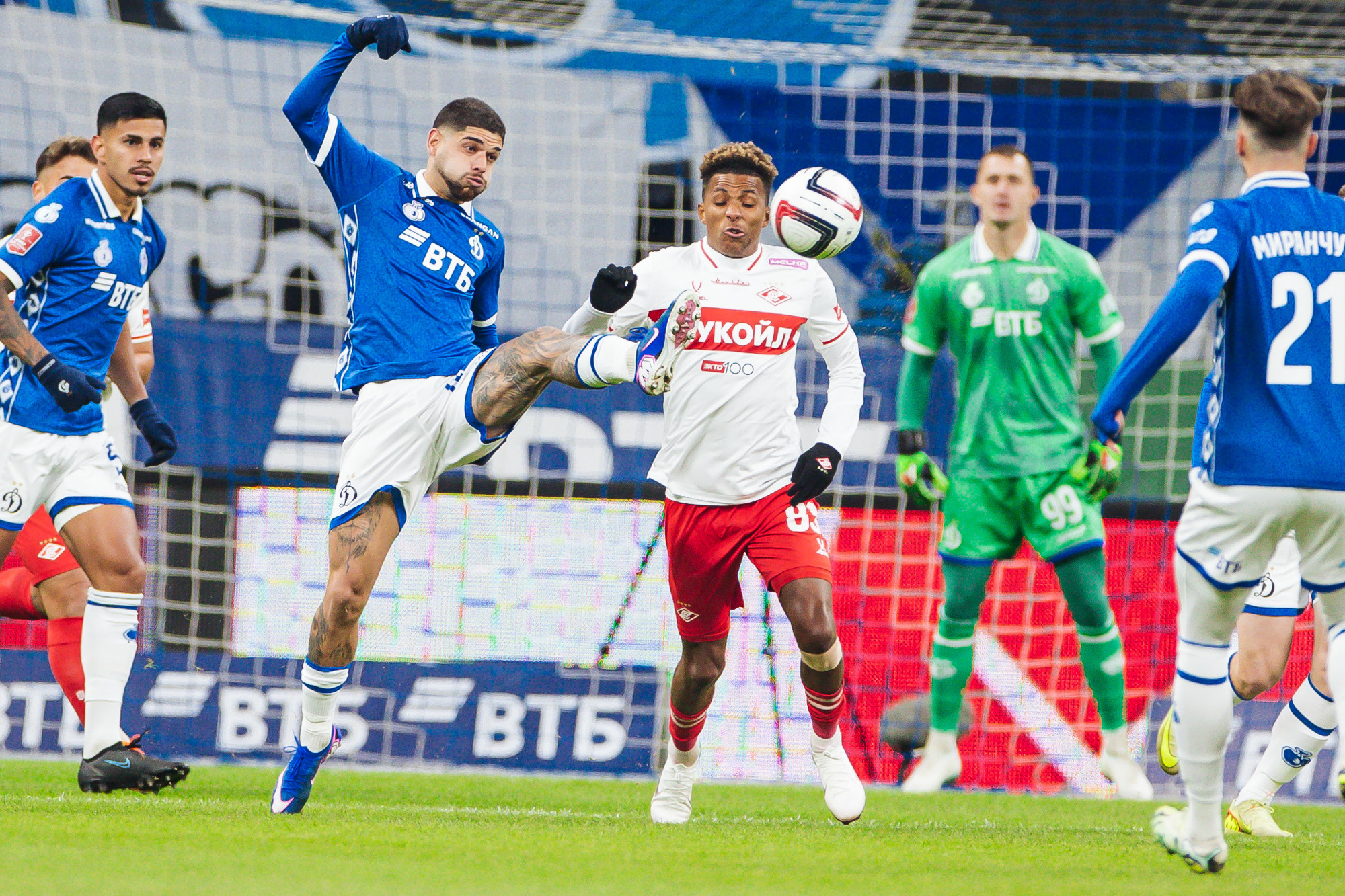 Photo report from the home cup derby with Spartak