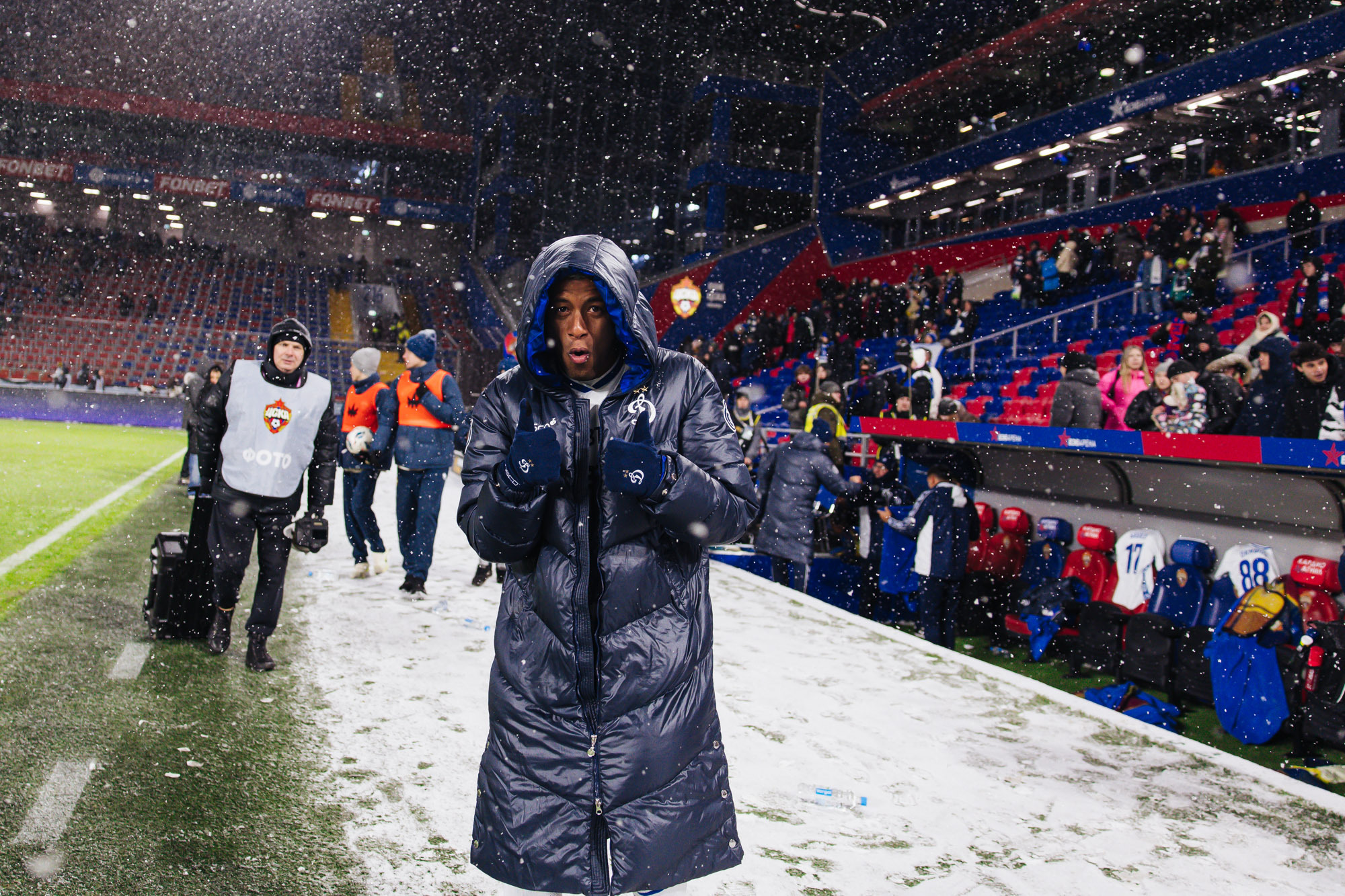 Фоторепортаж с выездного дерби против ЦСКА