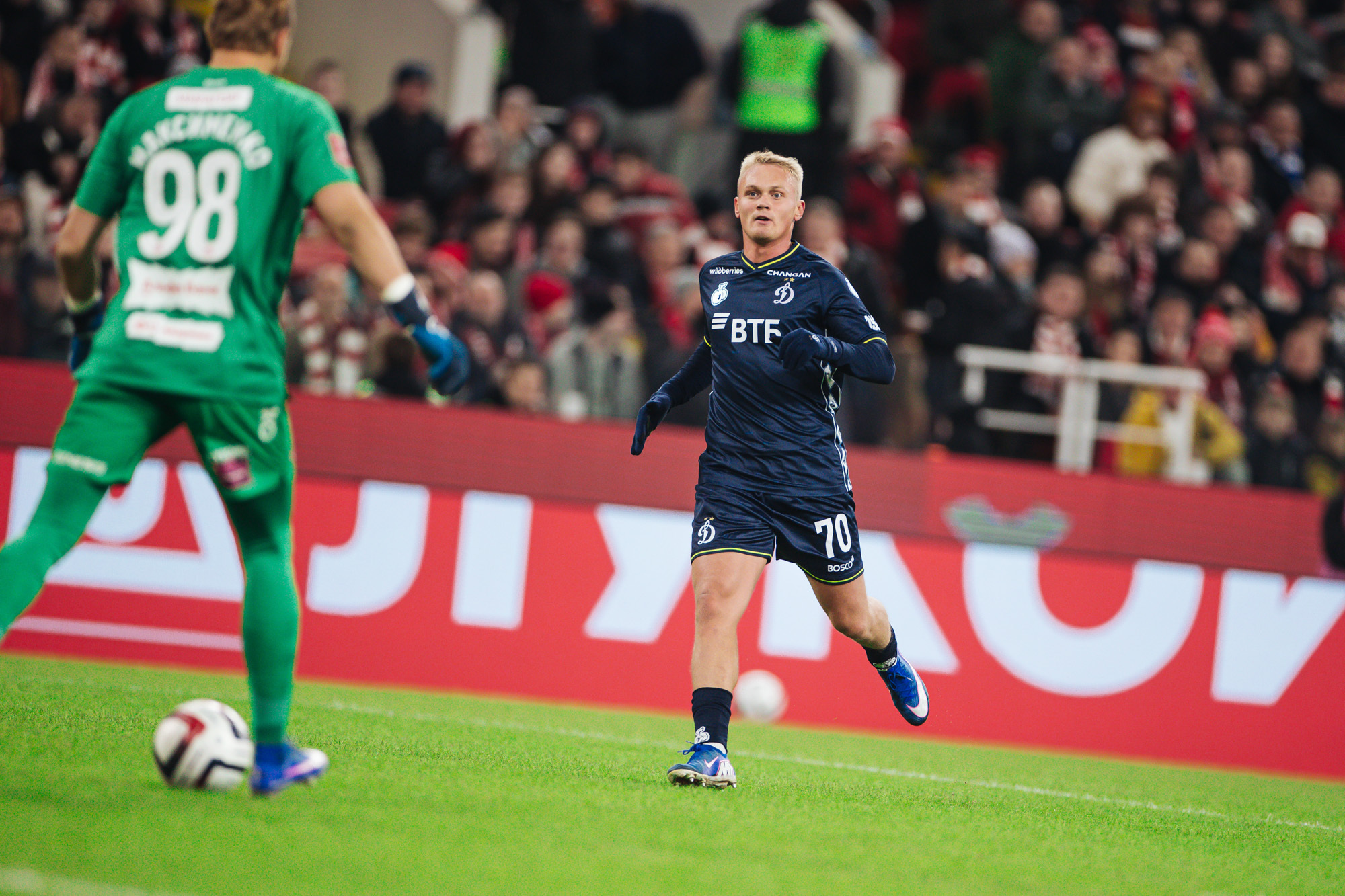 Фоторепортаж с выездного кубкового матча против «Спартака»