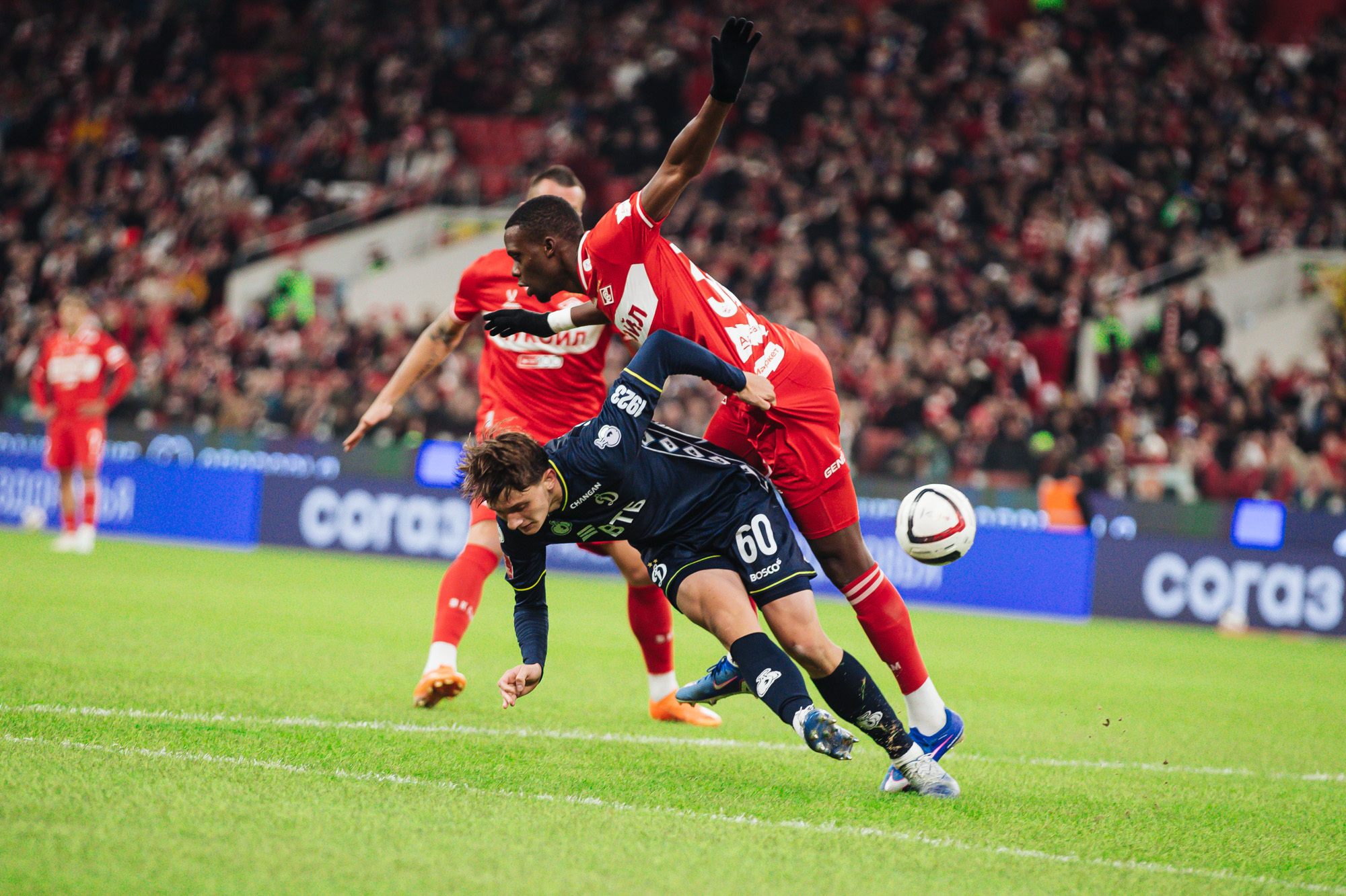 Фоторепортаж с выездного кубкового матча против «Спартака»