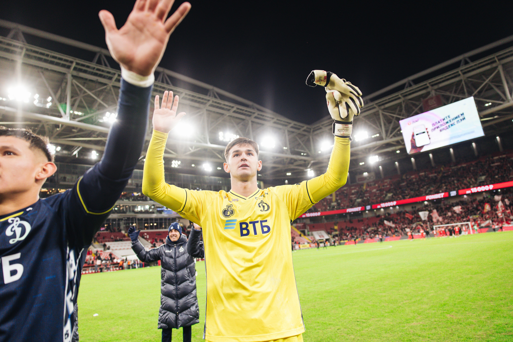 Фоторепортаж с выездного кубкового матча против «Спартака»