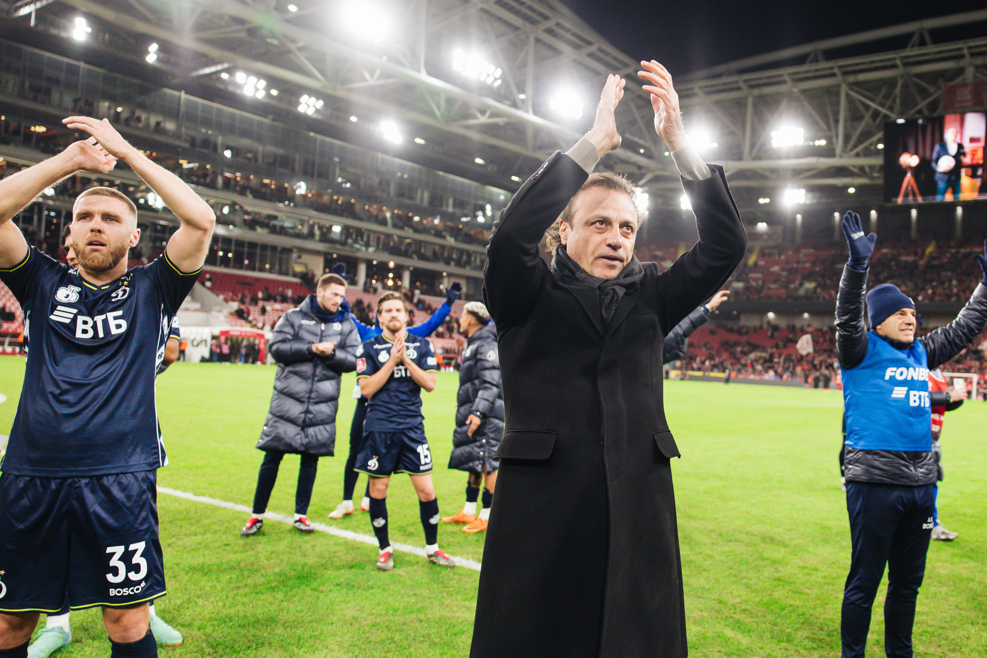 Фоторепортаж с выездного кубкового матча против «Спартака»