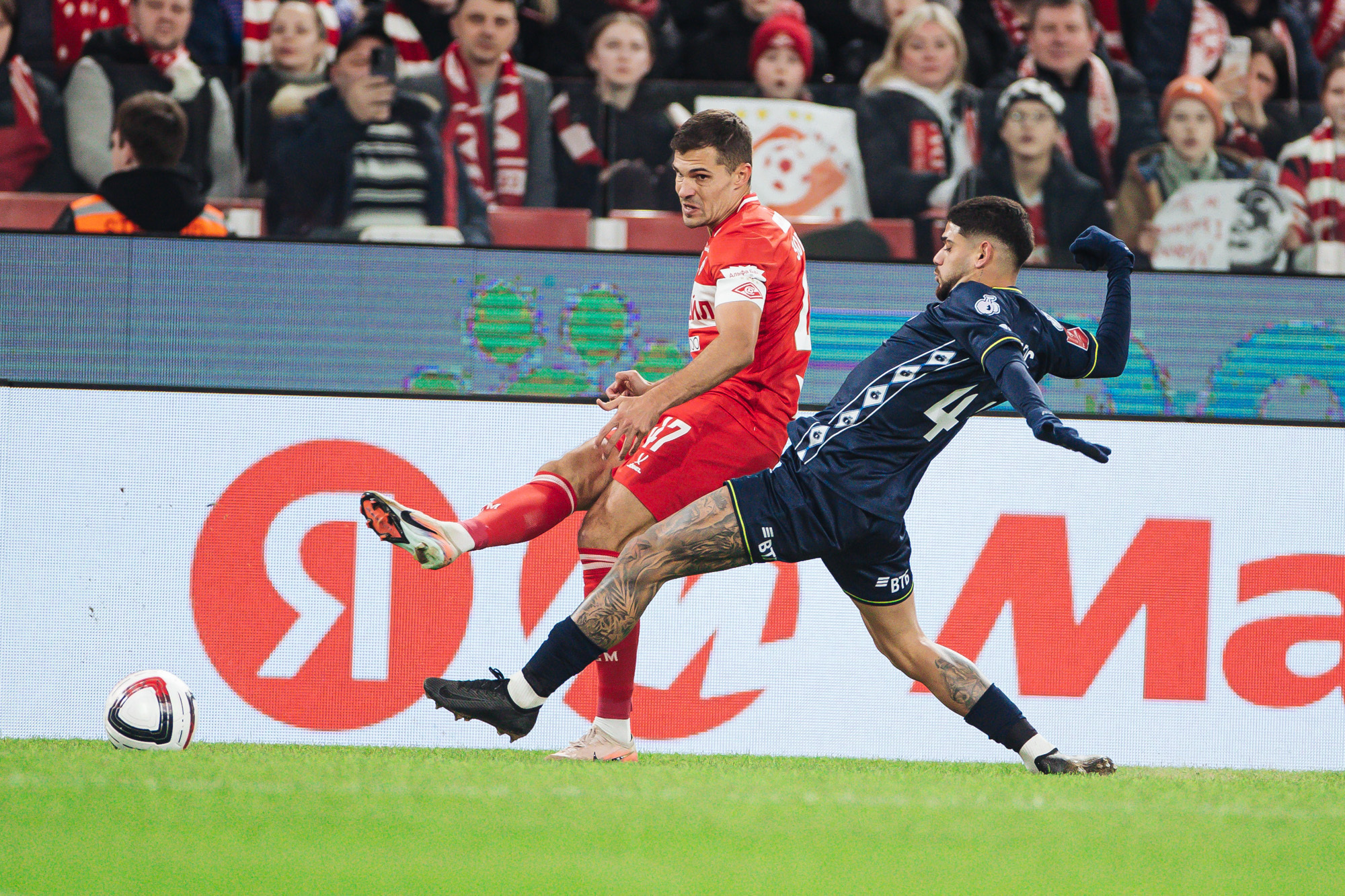 Фоторепортаж с выездного кубкового матча против «Спартака»