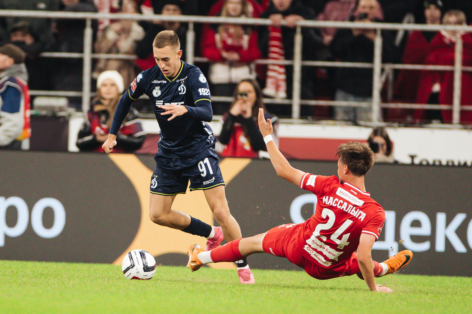 Фоторепортаж с выездного кубкового матча против «Спартака»