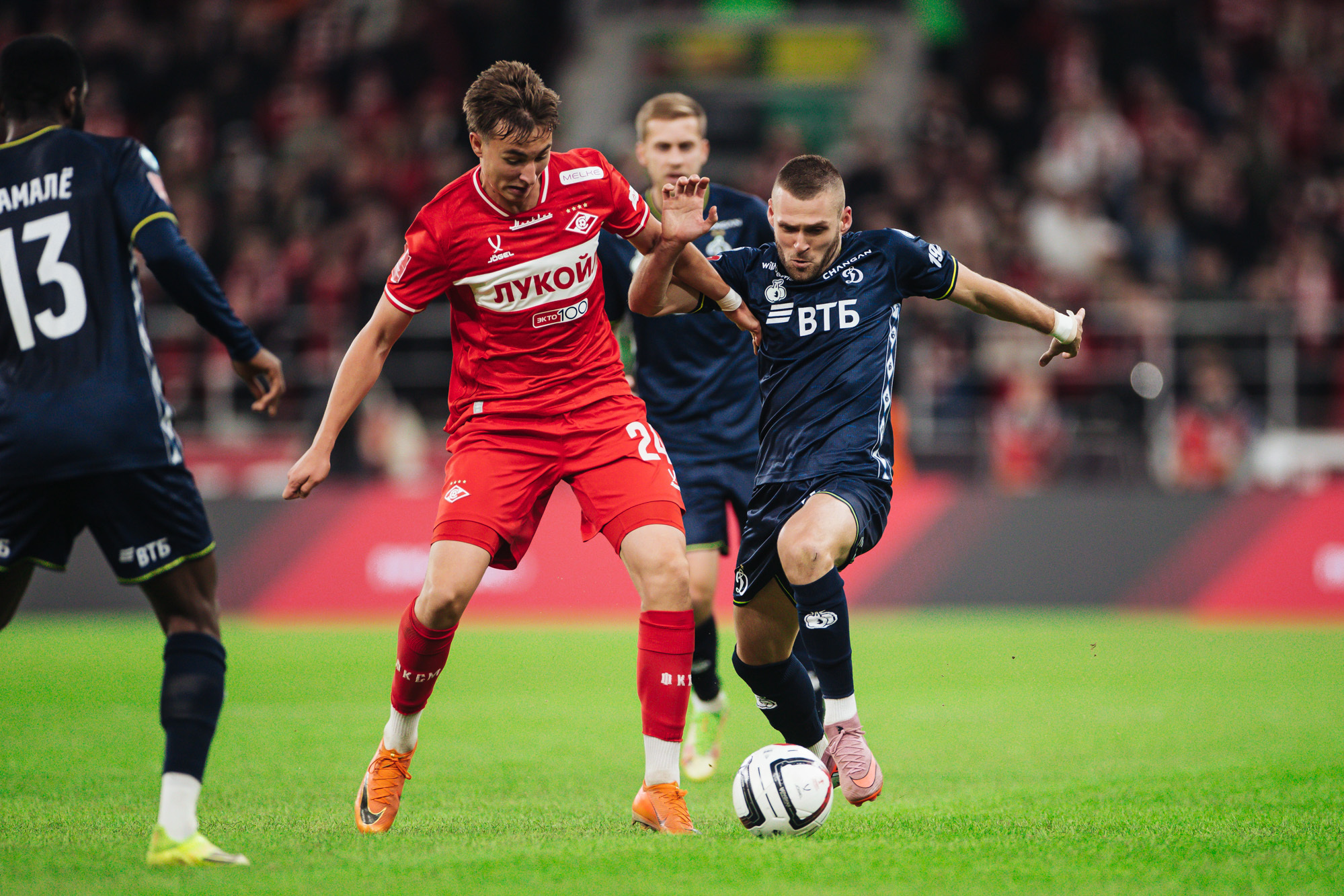 Фоторепортаж с выездного кубкового матча против «Спартака»