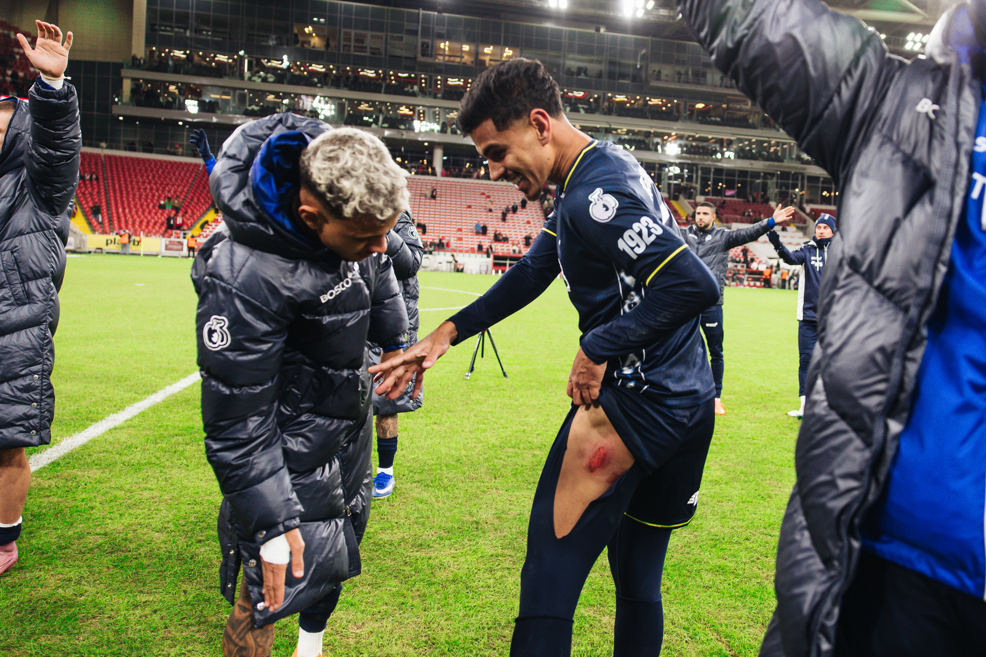 Фоторепортаж с выездного кубкового матча против «Спартака»