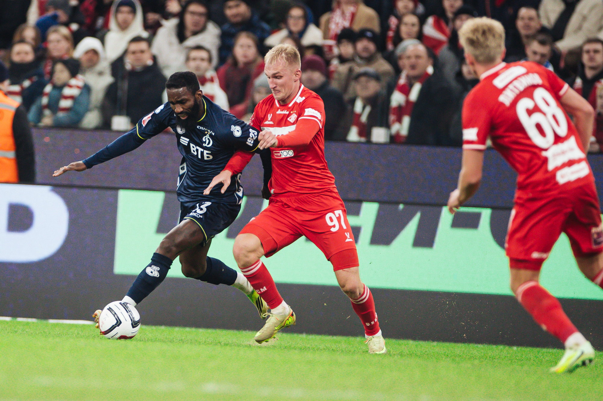 Фоторепортаж с выездного кубкового матча против «Спартака»