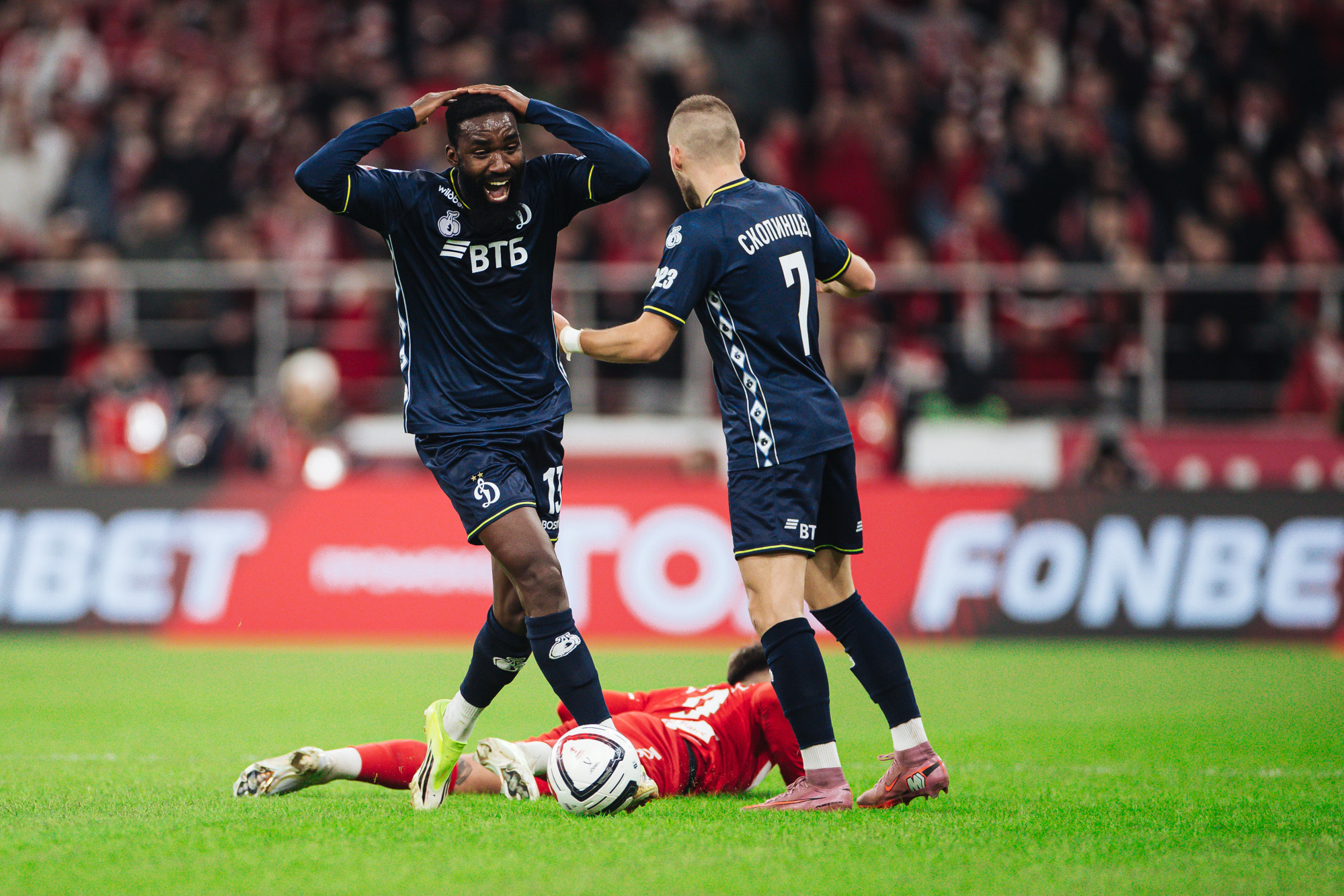 Фоторепортаж с выездного кубкового матча против «Спартака»