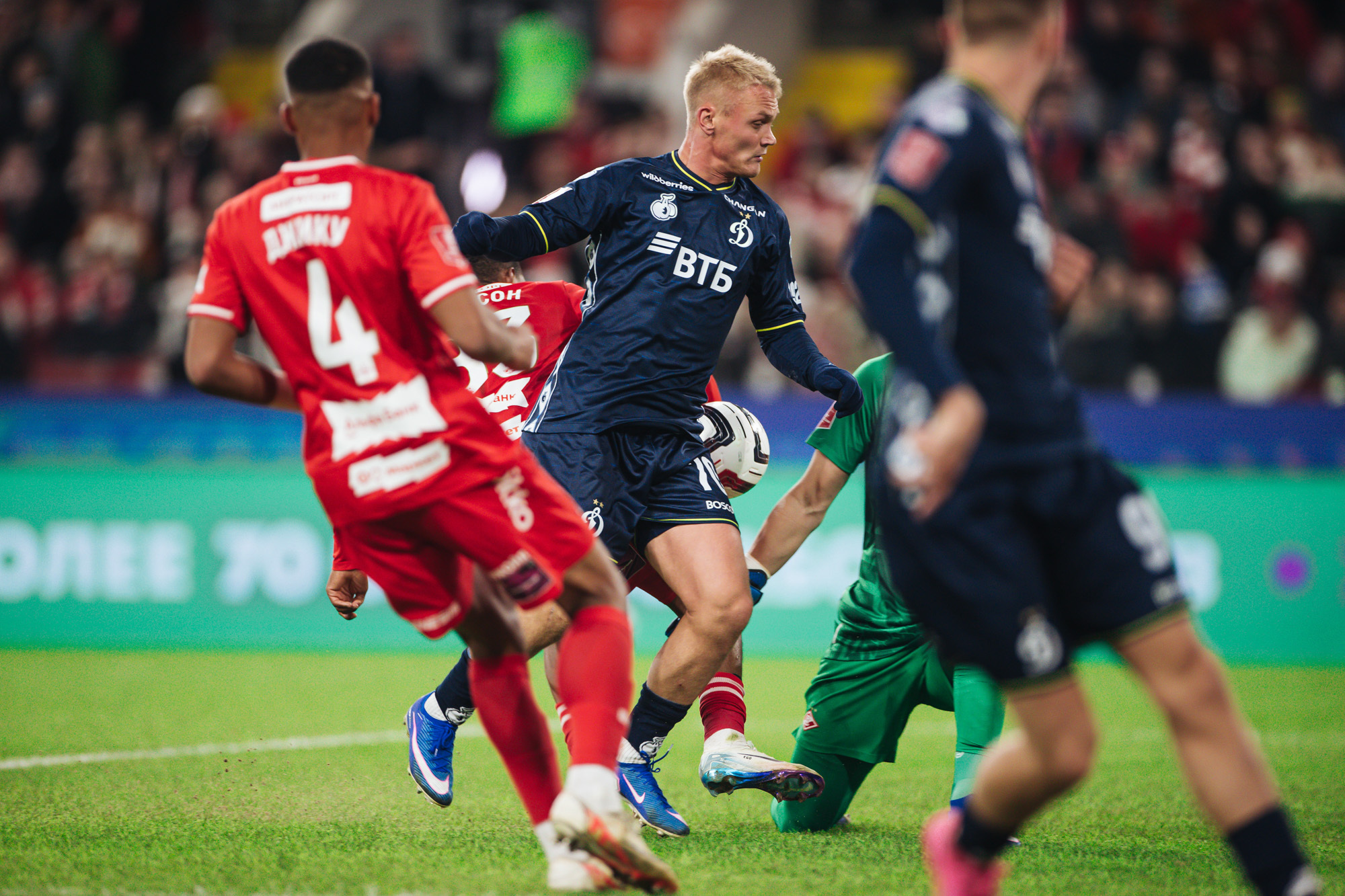 Фоторепортаж с выездного кубкового матча против «Спартака»