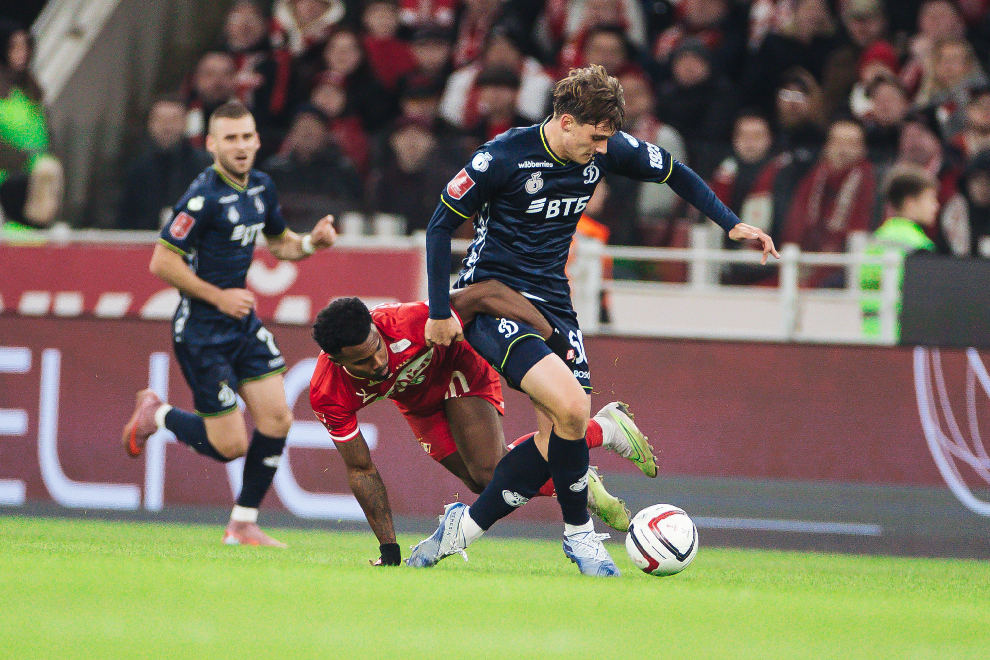 Фоторепортаж с выездного кубкового матча против «Спартака»