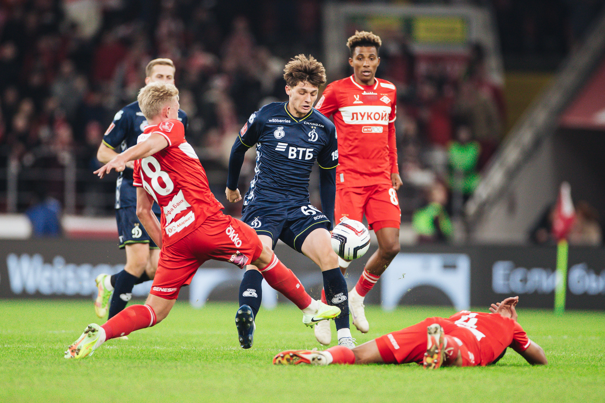 Фоторепортаж с выездного кубкового матча против «Спартака»