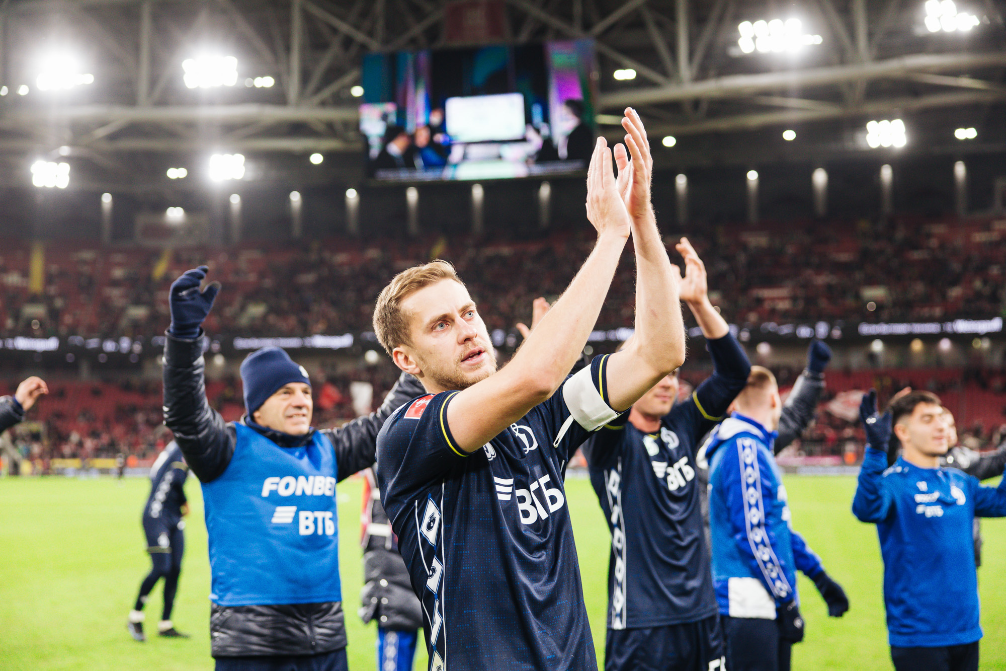 Фоторепортаж с выездного кубкового матча против «Спартака»