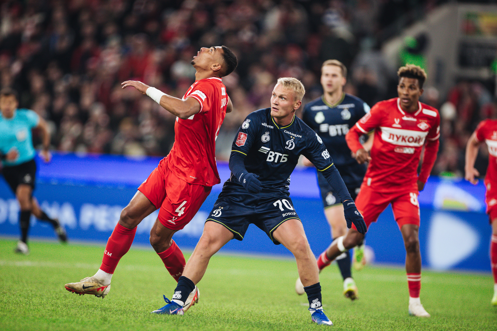 Фоторепортаж с выездного кубкового матча против «Спартака»