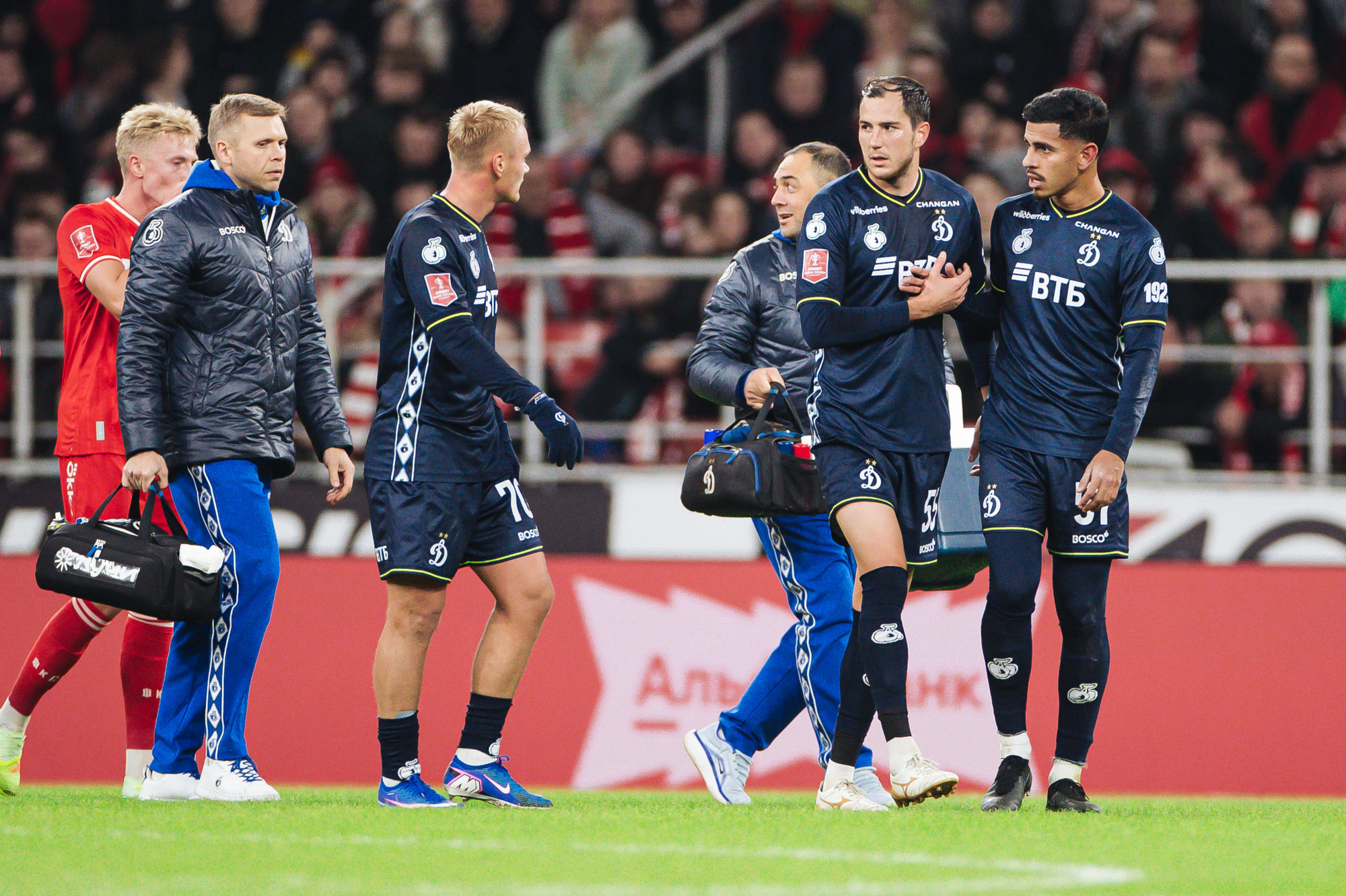 Фоторепортаж с выездного кубкового матча против «Спартака»