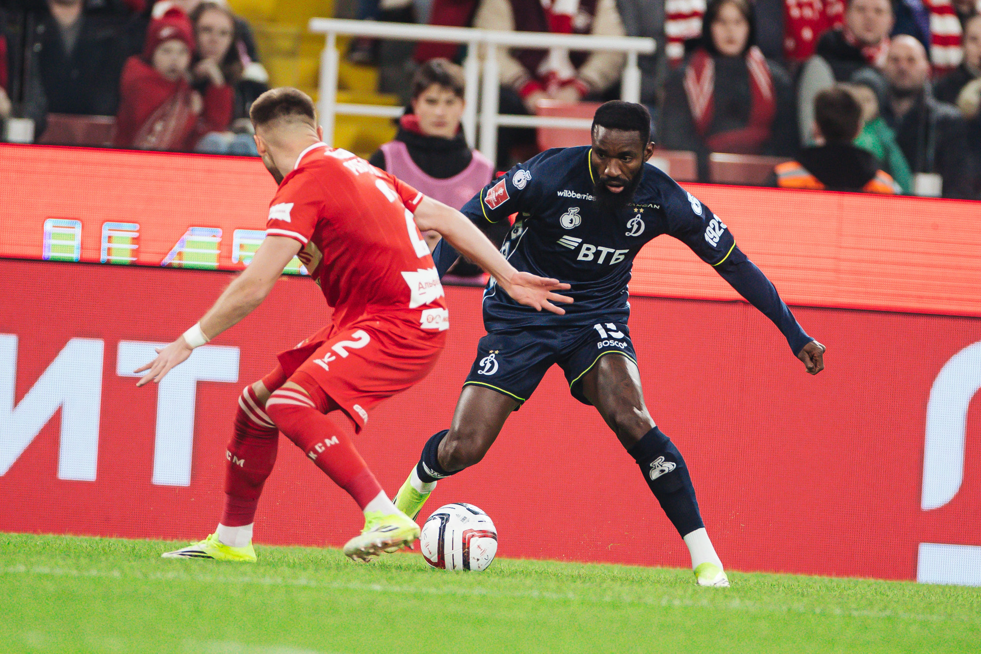 Фоторепортаж с выездного кубкового матча против «Спартака»