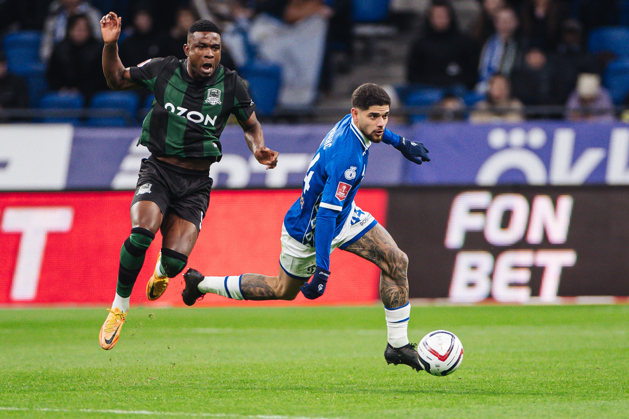 Фоторепортаж с домашнего кубкового матча против «Краснодара»