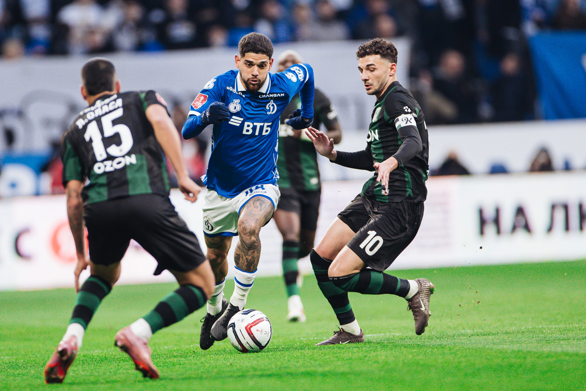 Фоторепортаж с домашнего кубкового матча против «Краснодара»