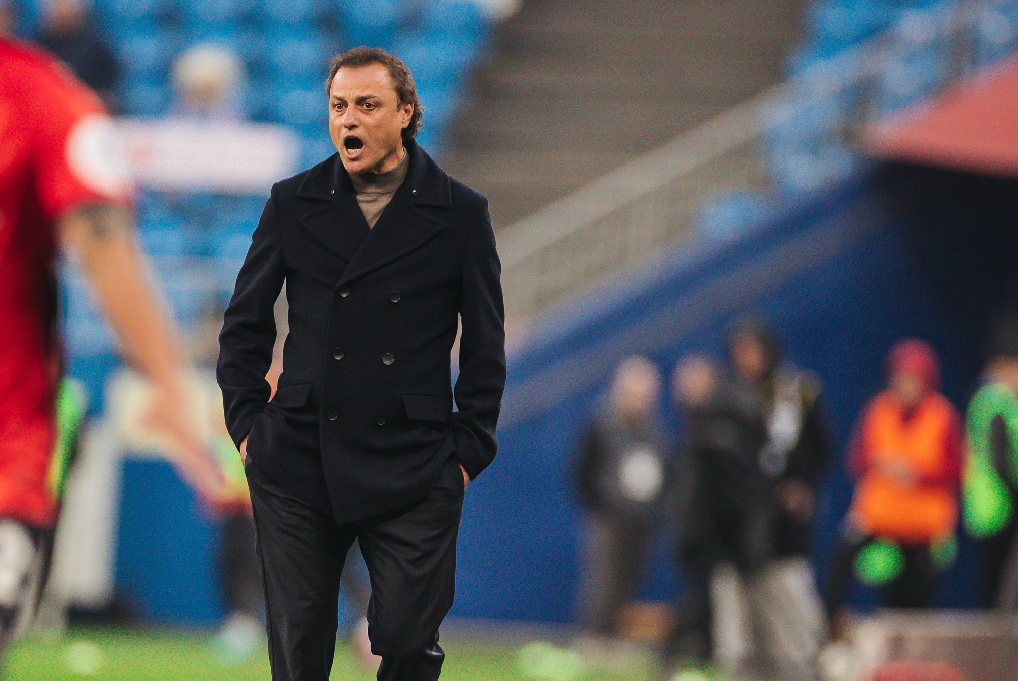 Reportaje fotográfico del partido fuera de casa contra Akron