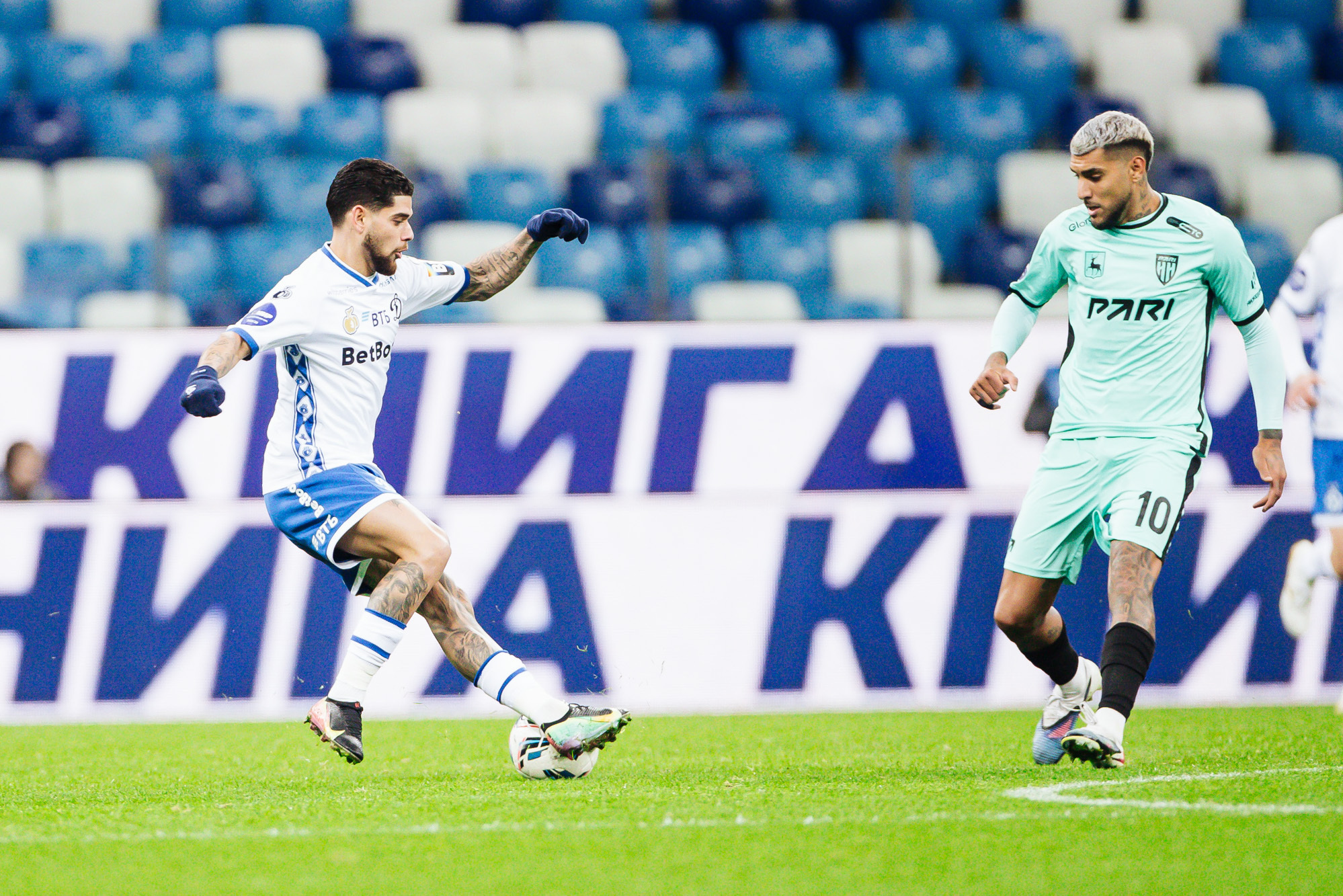 Фоторепортаж с выездного матча против «Пари НН»