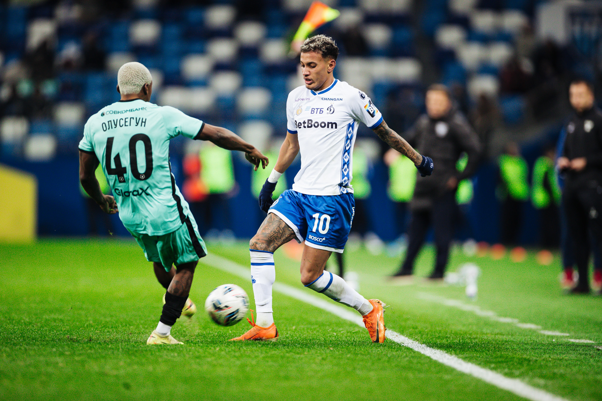 Фоторепортаж с выездного матча против «Пари НН»