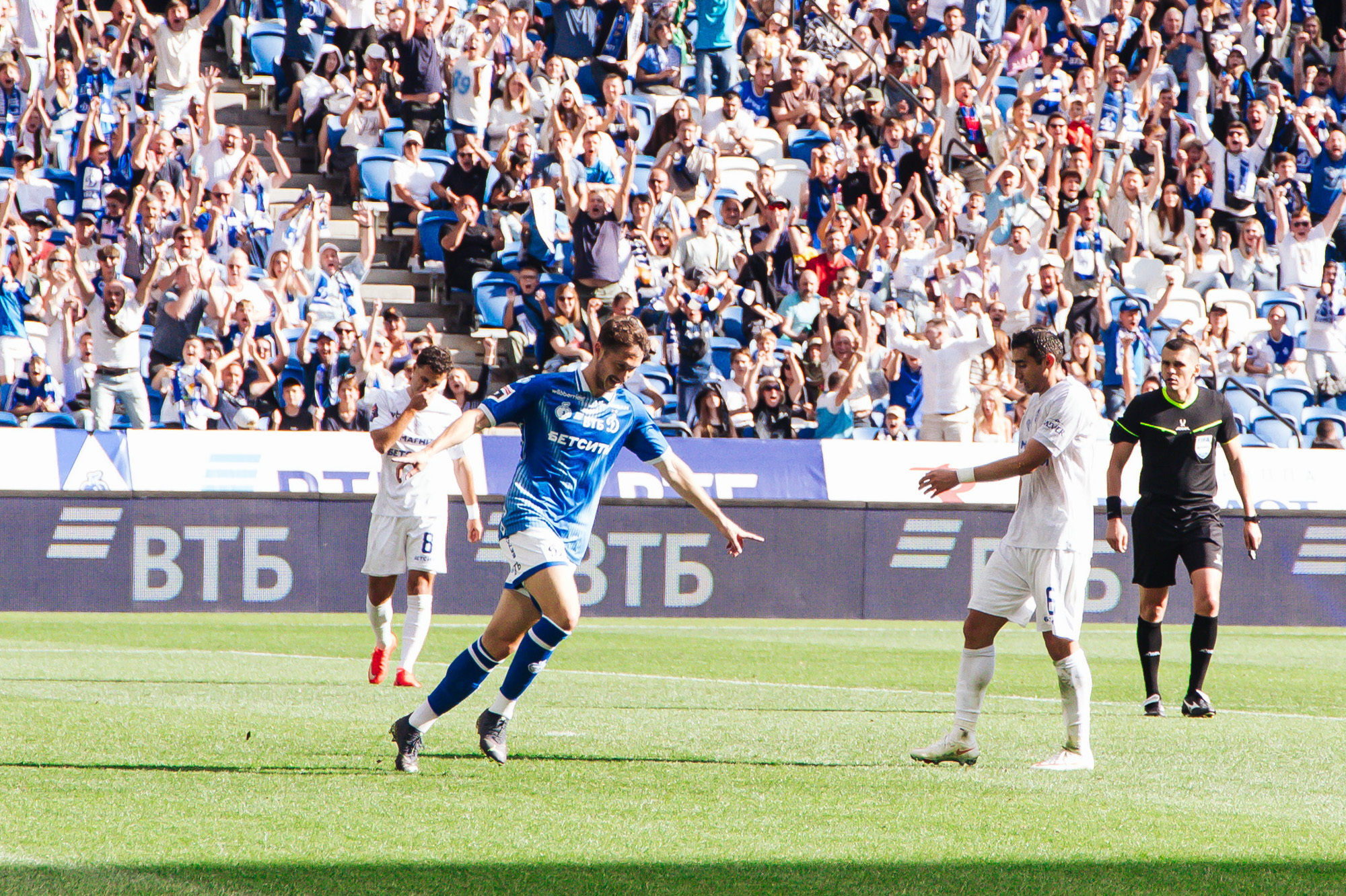 Photo report from the RPL home match against Dynamo Makhachkala