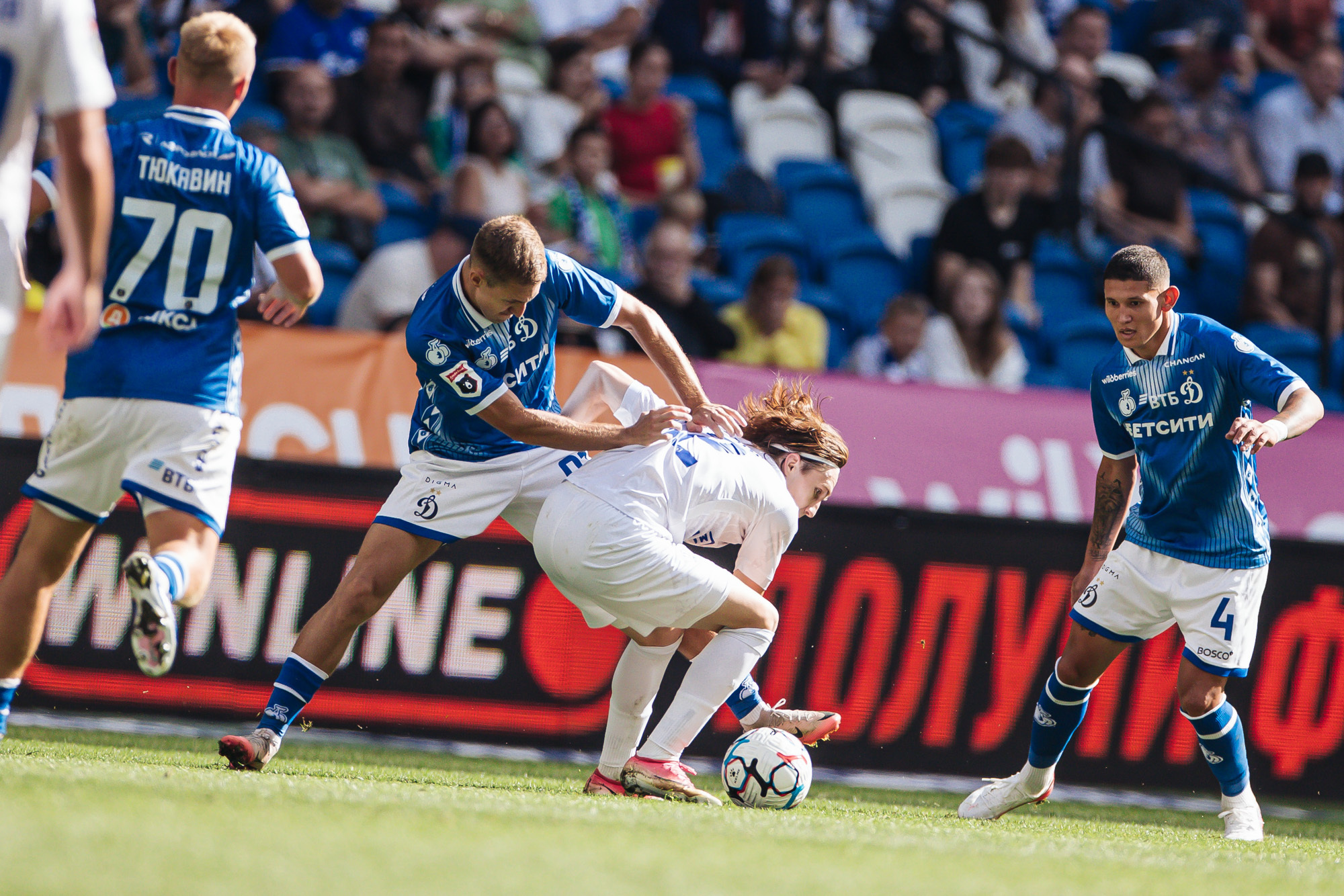 Photo report from the RPL home match against Dynamo Makhachkala