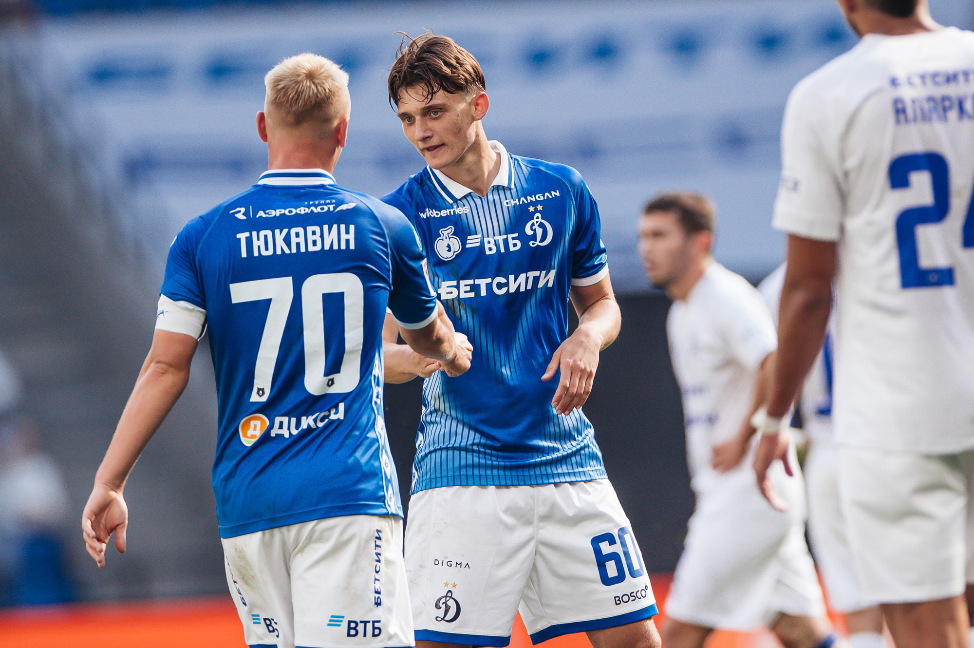 Photo report from the RPL home match against Dynamo Makhachkala