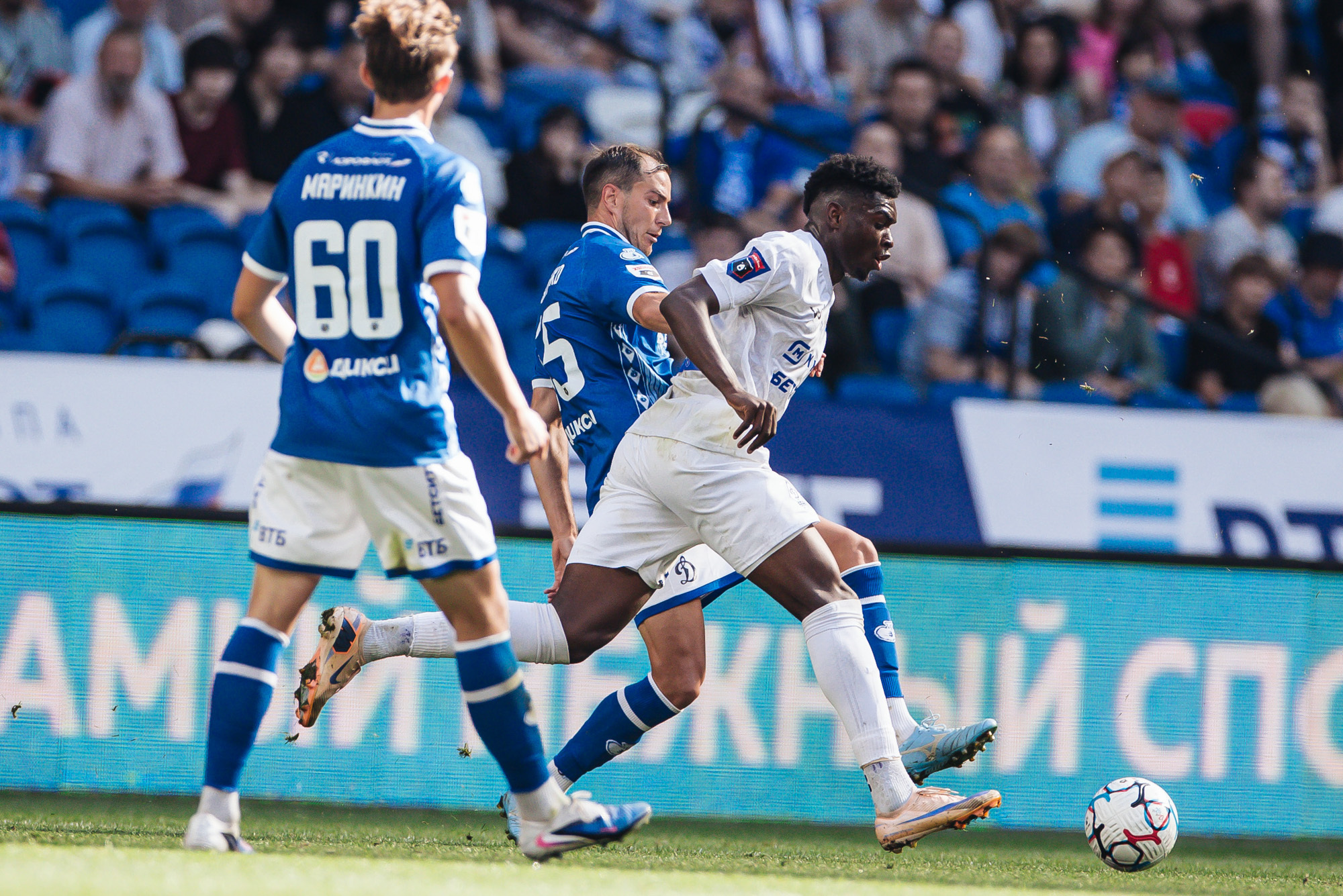 Photo report from the RPL home match against Dynamo Makhachkala