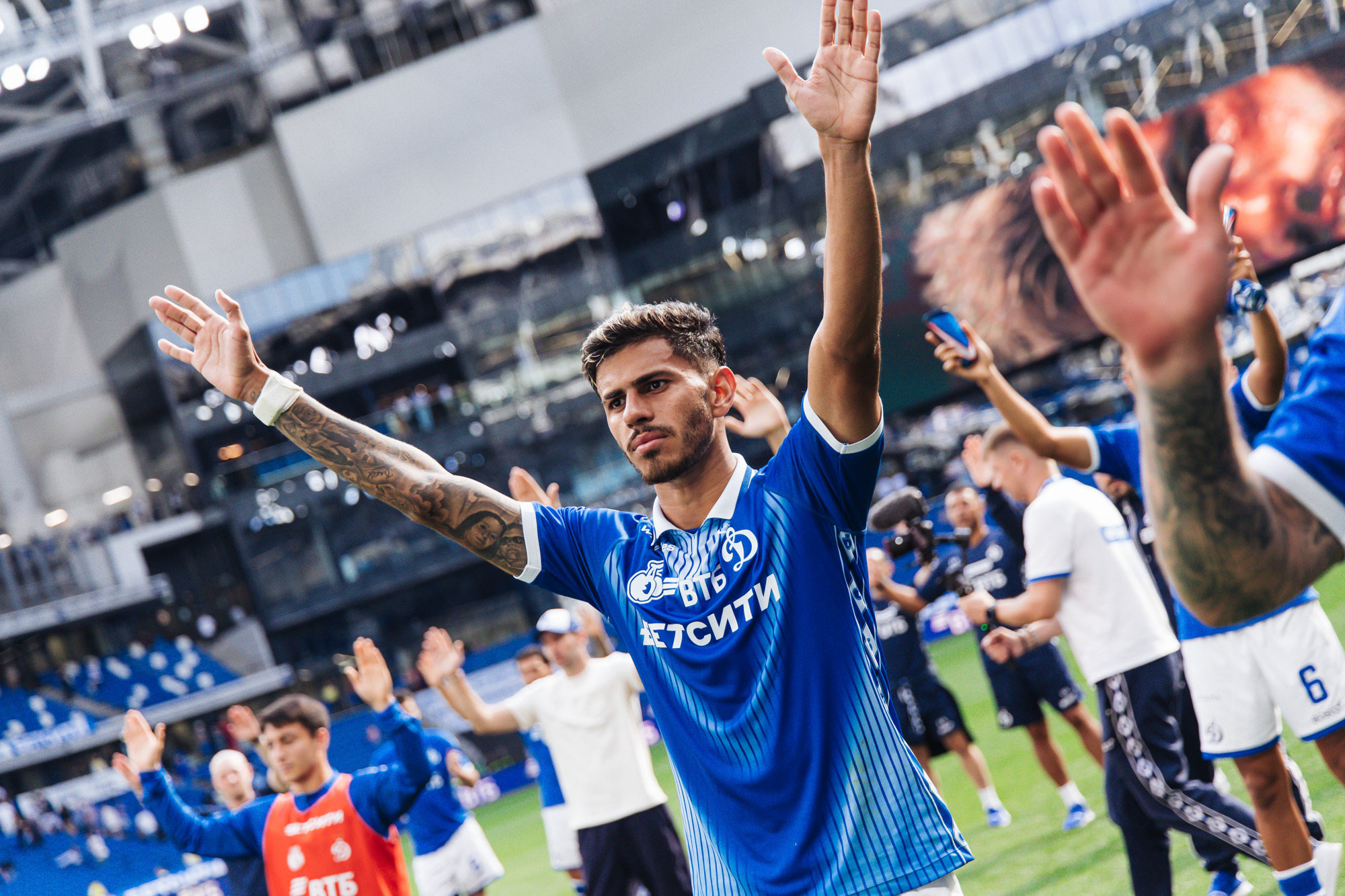 Photo report from the RPL home match against Dynamo Makhachkala