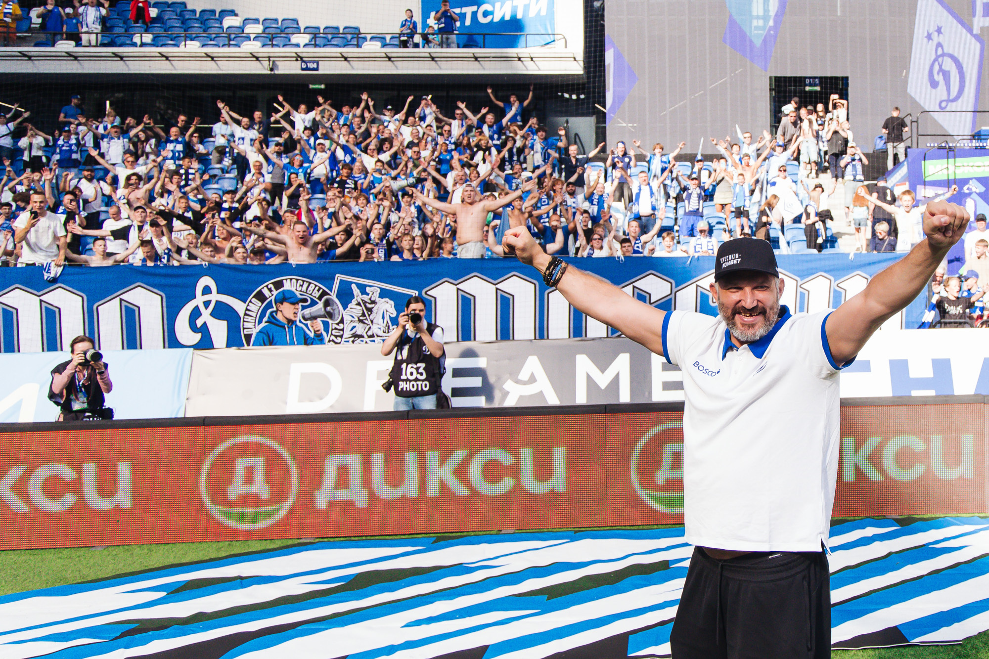 Photo report from the RPL home match against Dynamo Makhachkala