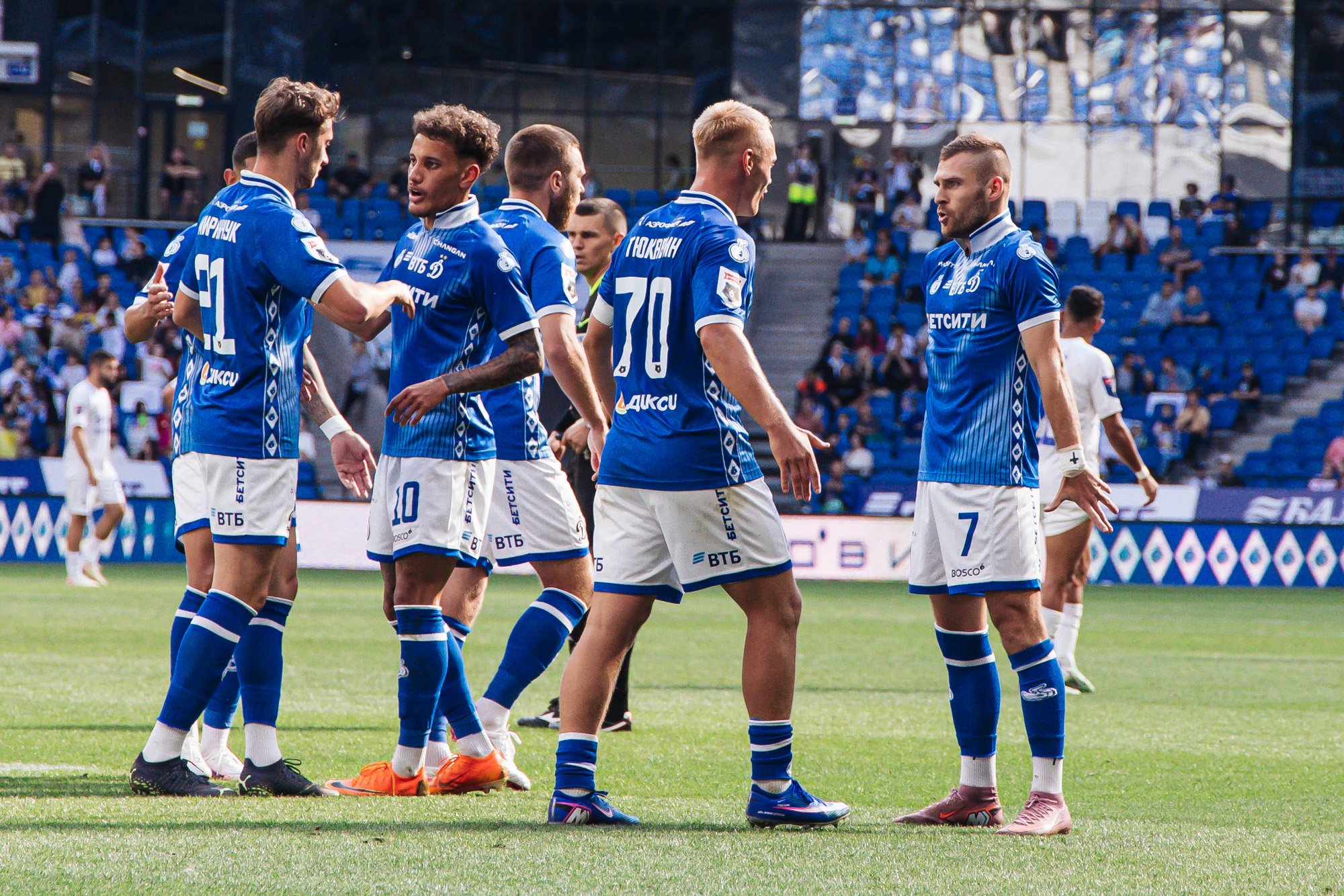 Photo report from the RPL home match against Dynamo Makhachkala