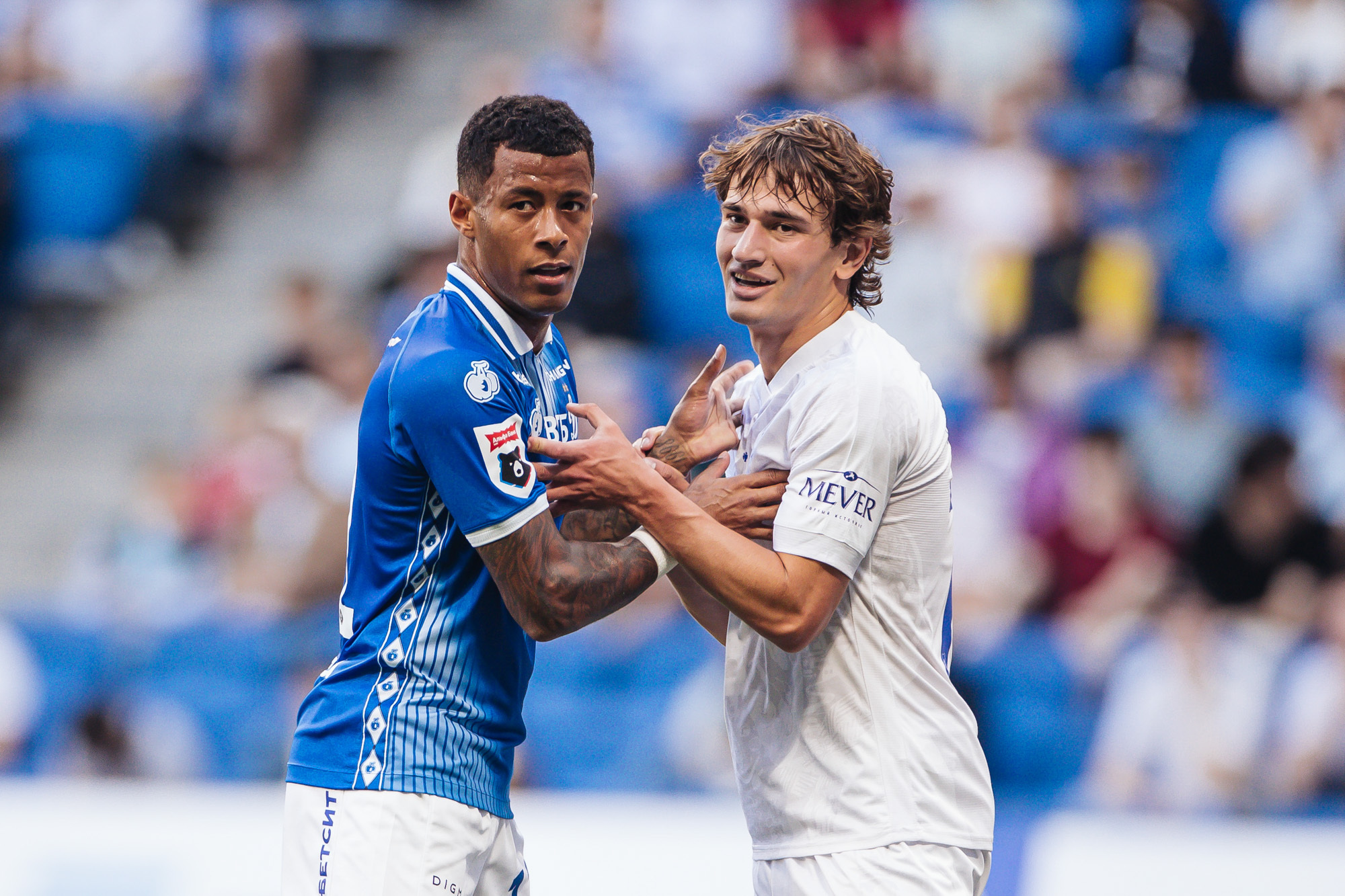 Photo report from the RPL home match against Dynamo Makhachkala