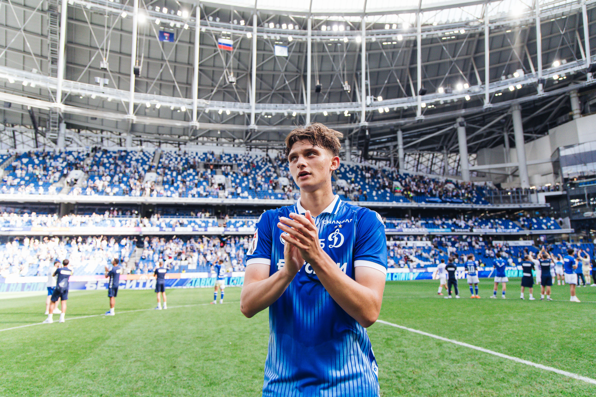 Photo report from the RPL home match against Dynamo Makhachkala