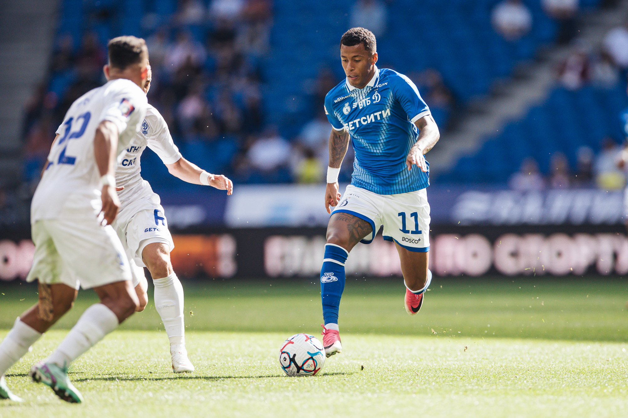Photo report from the RPL home match against Dynamo Makhachkala