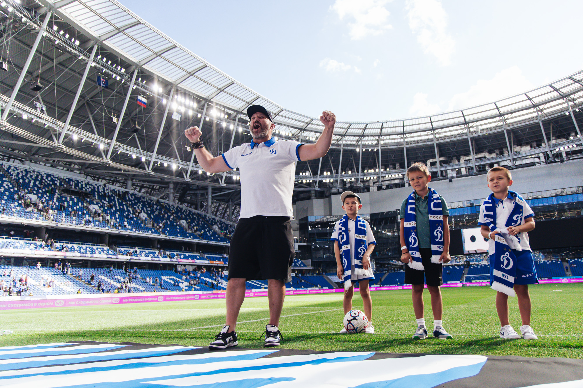 Photo report from the RPL home match against Dynamo Makhachkala
