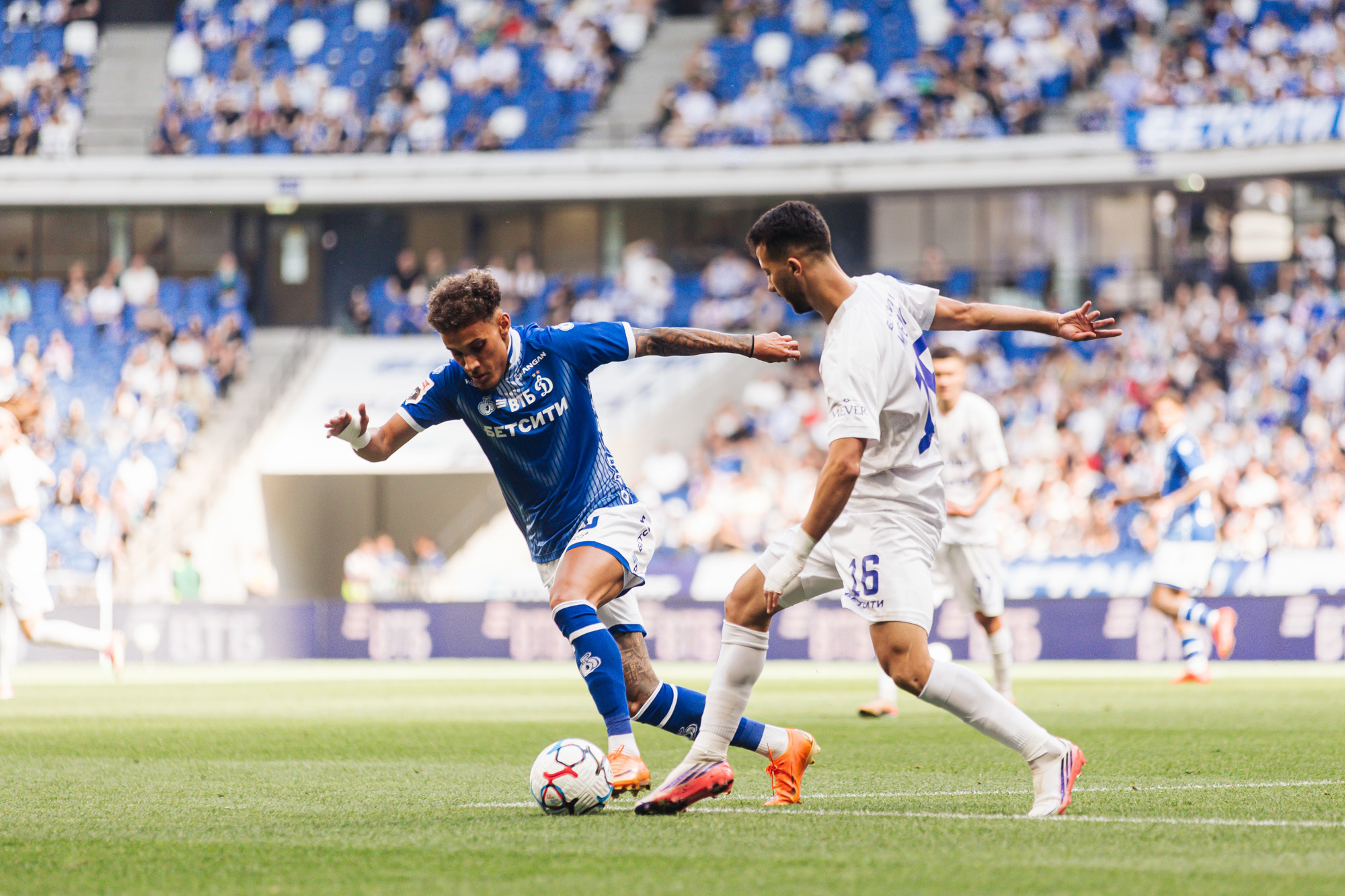 Photo report from the RPL home match against Dynamo Makhachkala