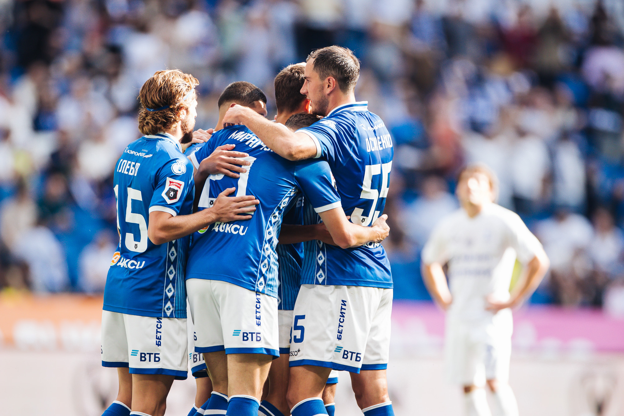 Photo report from the RPL home match against Dynamo Makhachkala