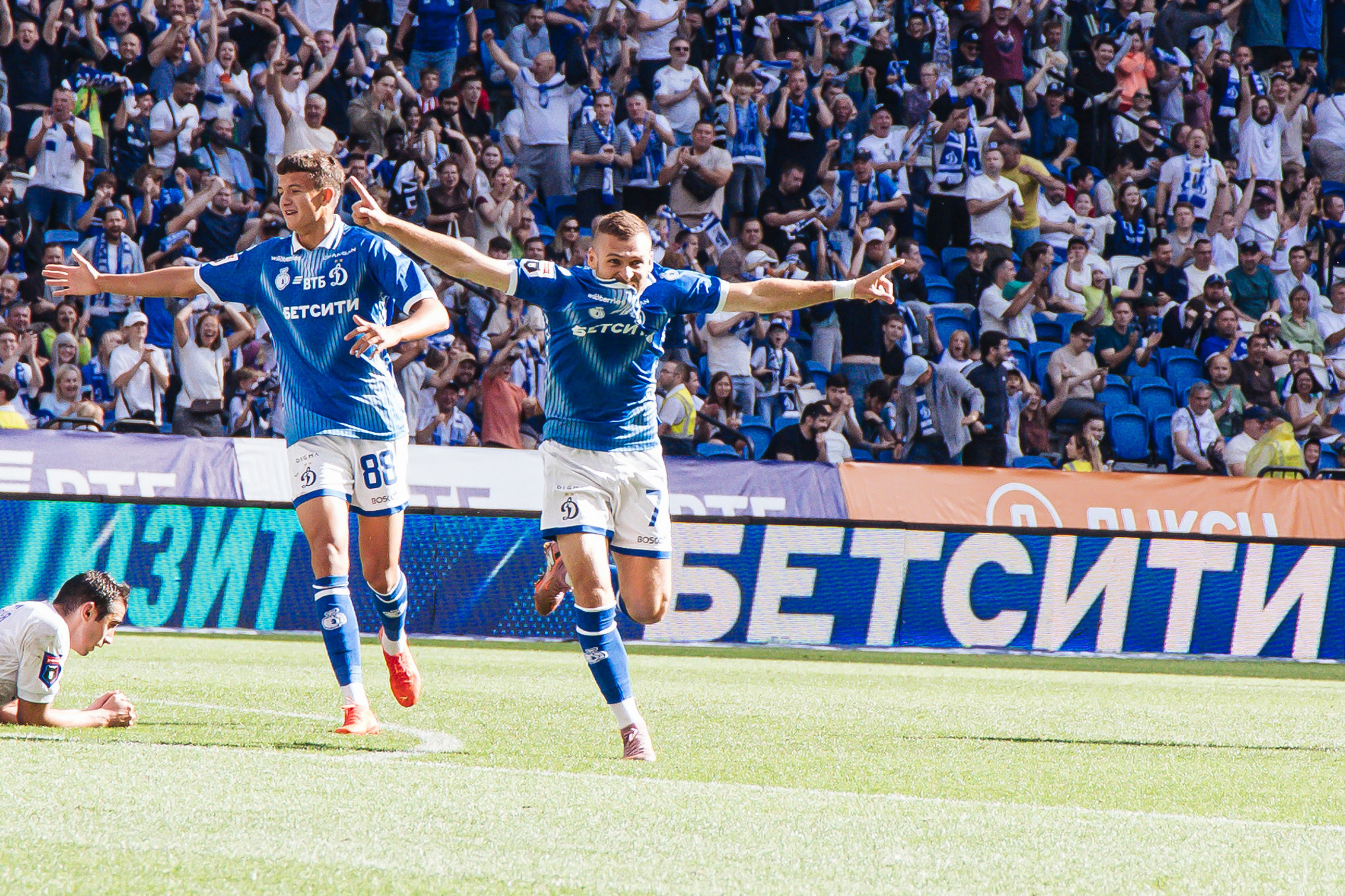 Photo report from the RPL home match against Dynamo Makhachkala