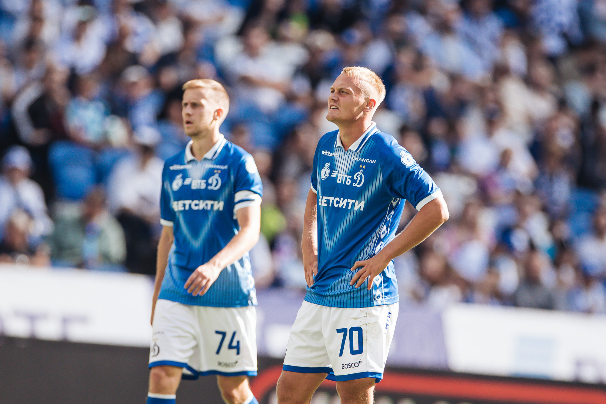 Photo report from the RPL home match against Dynamo Makhachkala