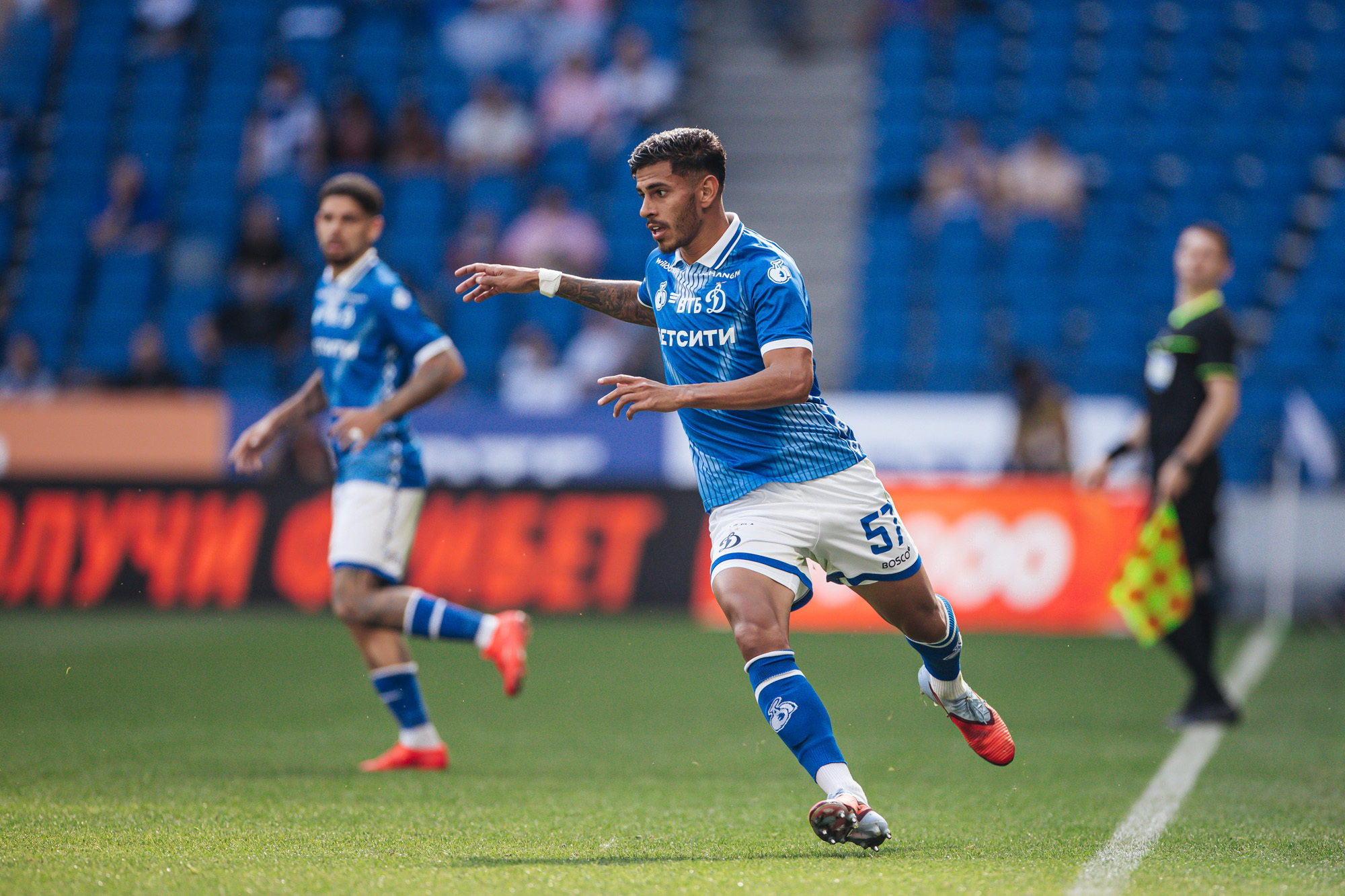 Photo report from the RPL home match against Dynamo Makhachkala
